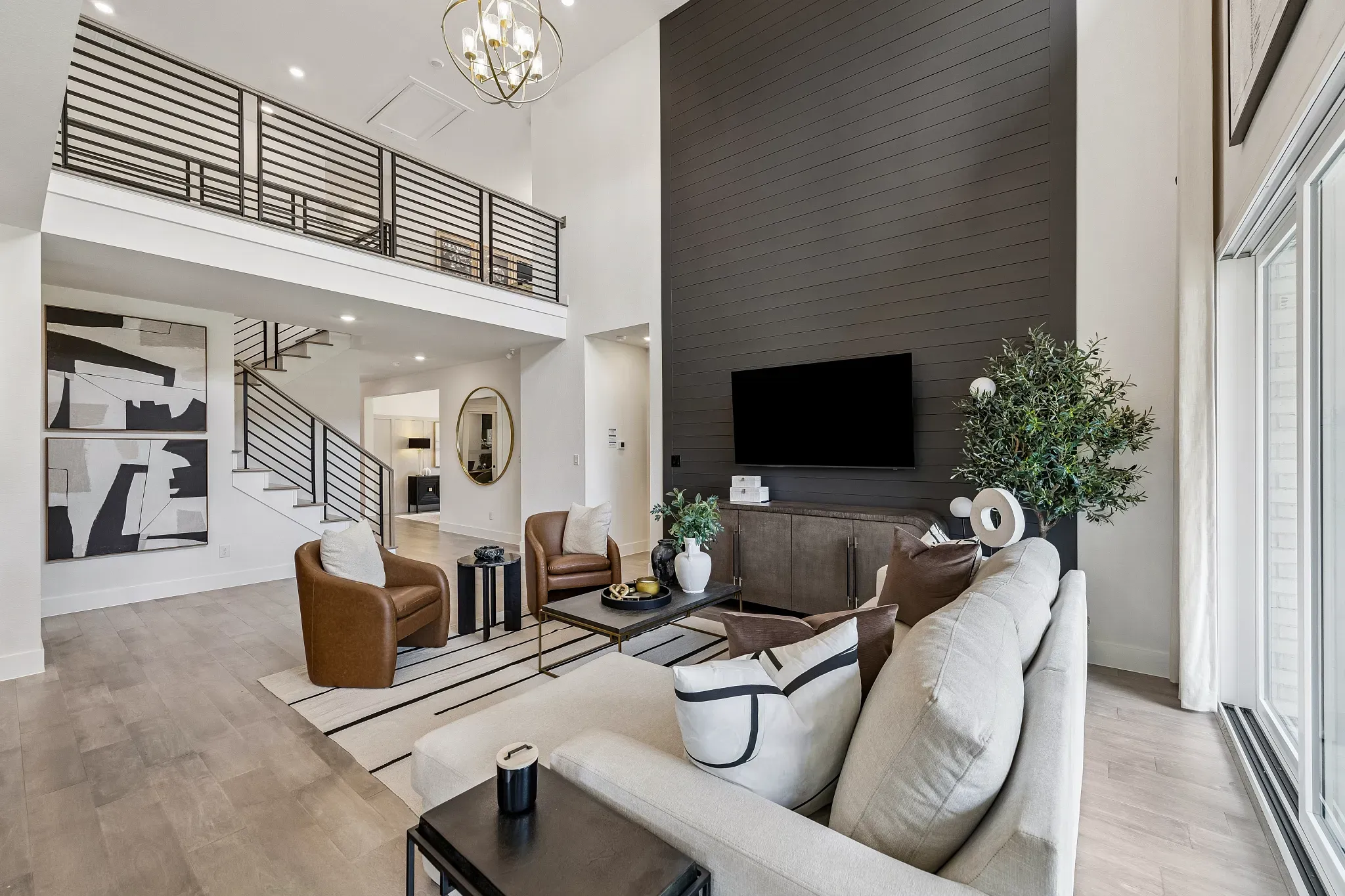 Plan 4069 Model Great Room