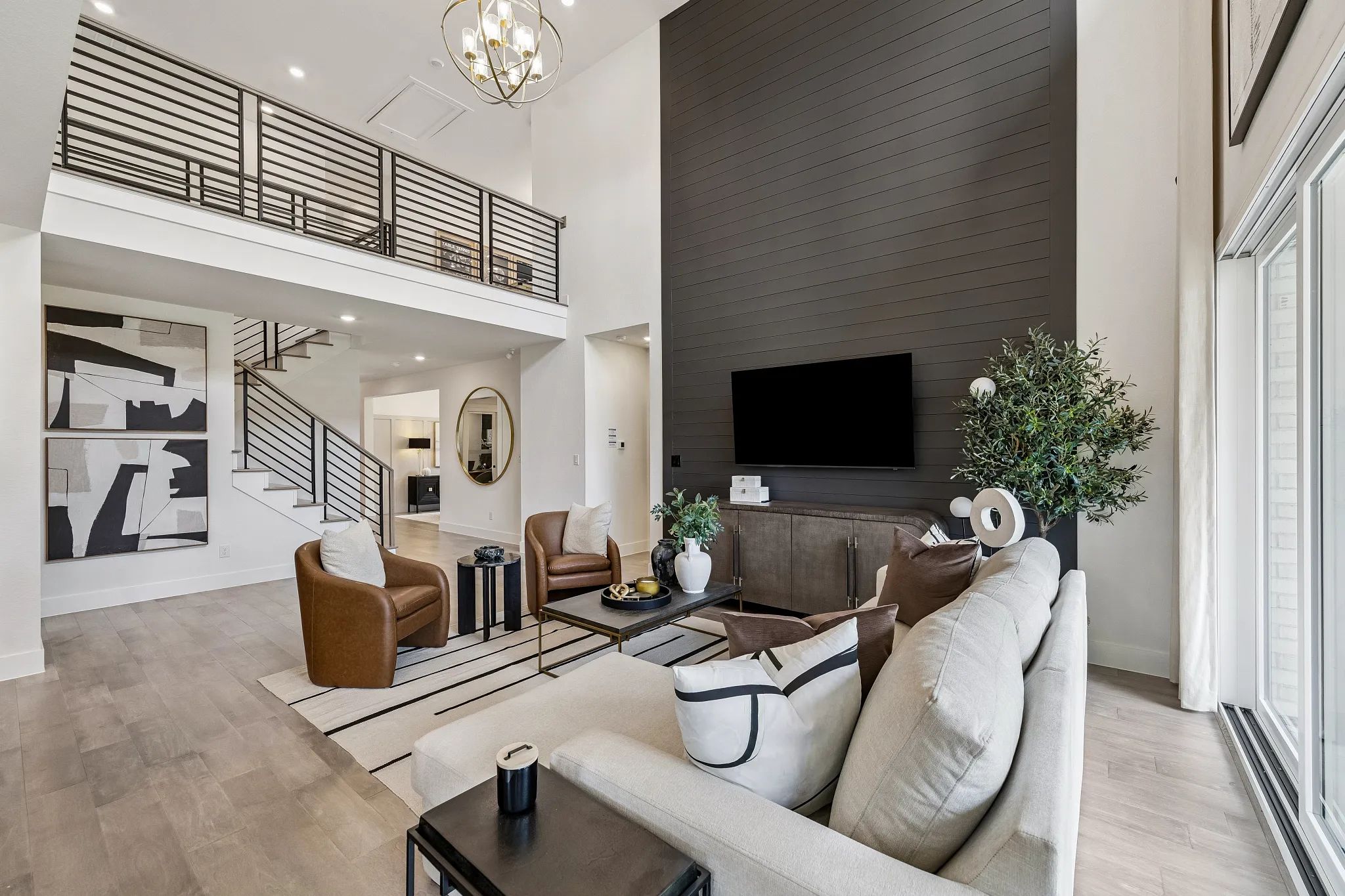 Plan 4069 Model Great Room