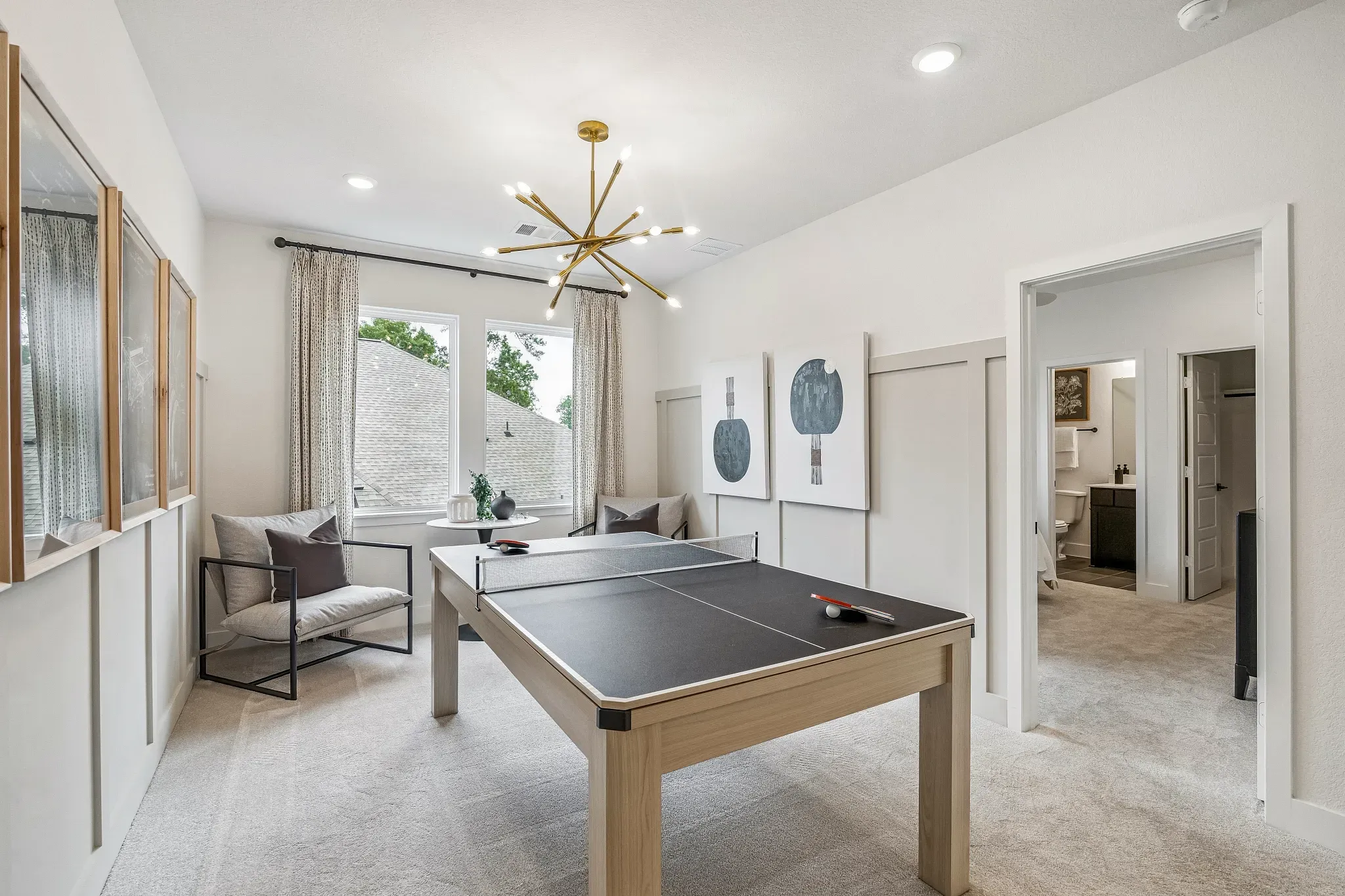 Plan 4069 Model Game Room