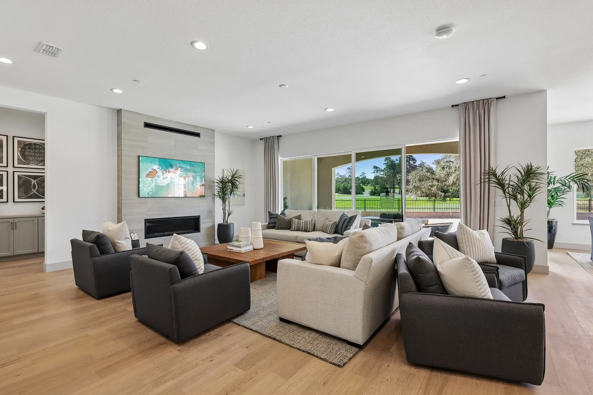 The Enclave Lot 79 Living Room