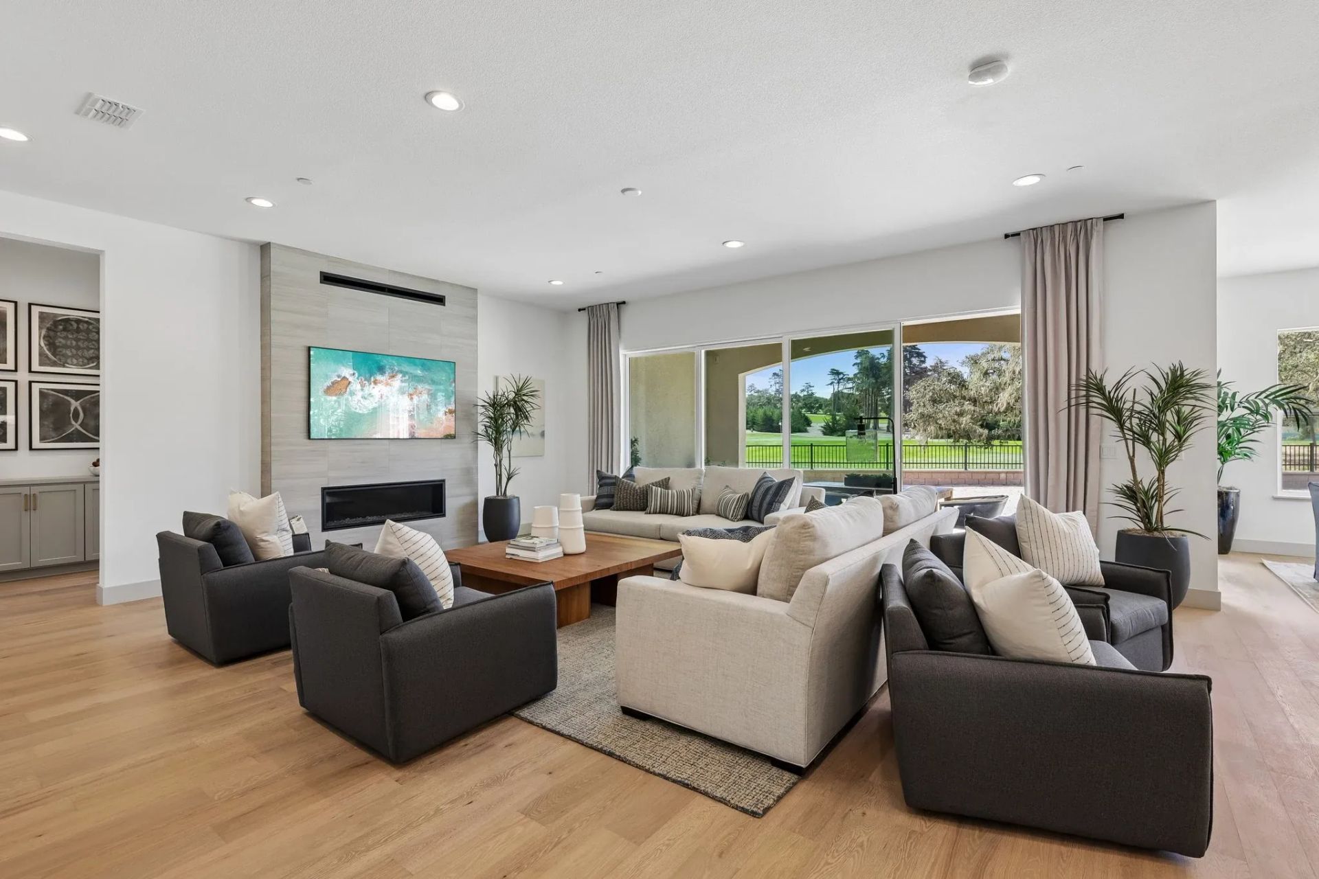 The Enclave Lot 79 Living Room