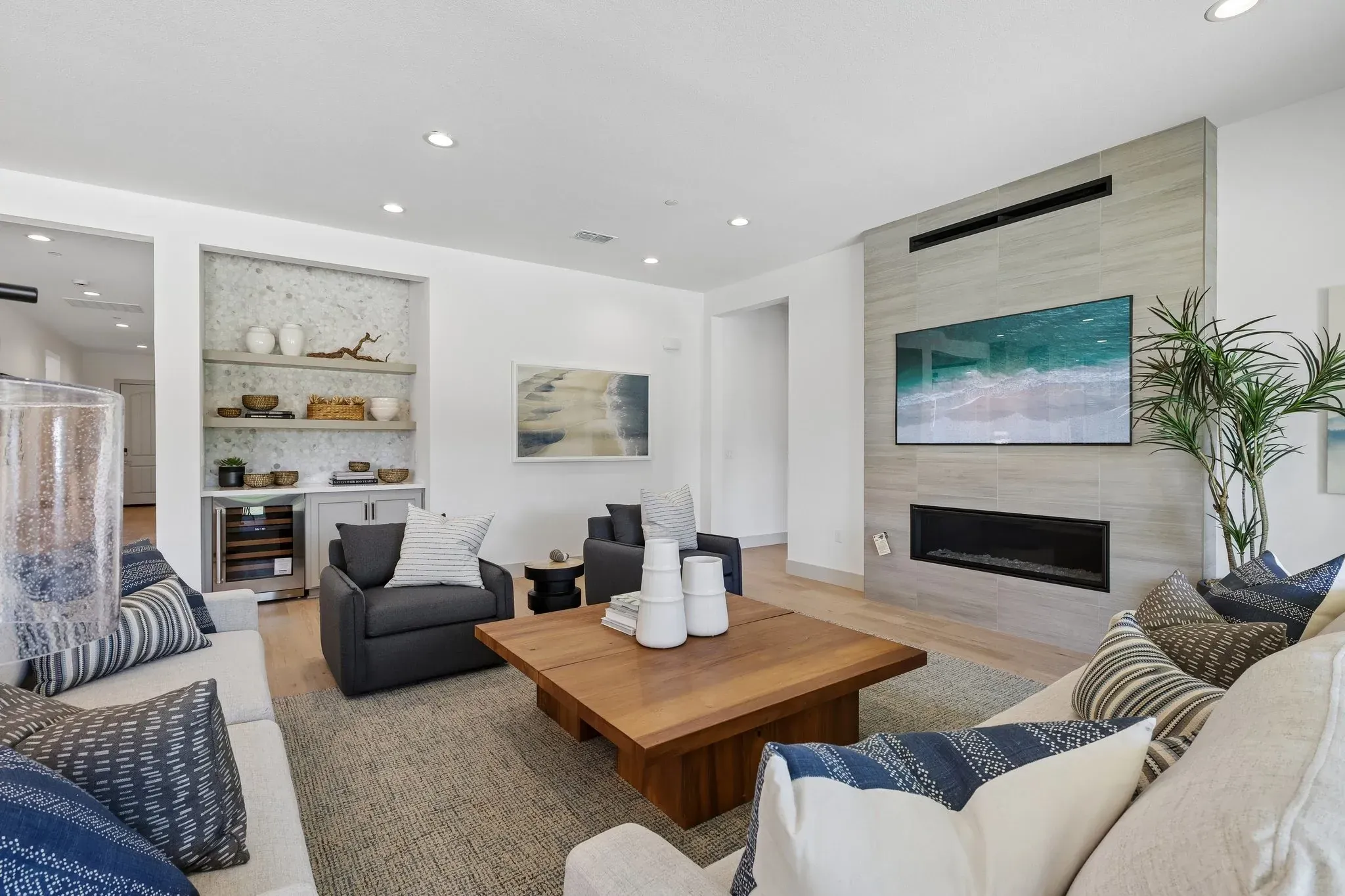 The Enclave Lot 79 Living Room
