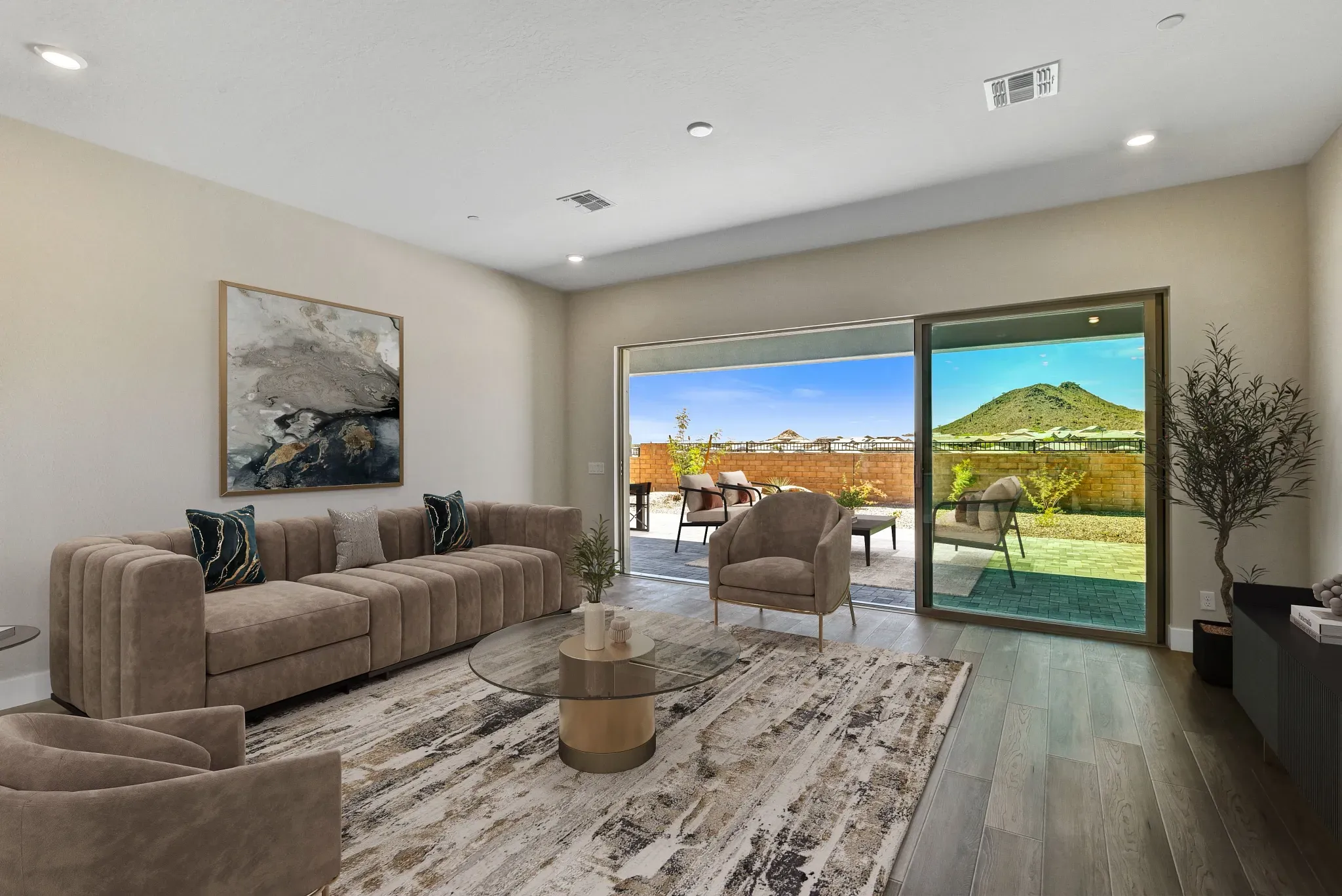 Virtually Staged Ridgecrest Costa Homesite 105 Gre