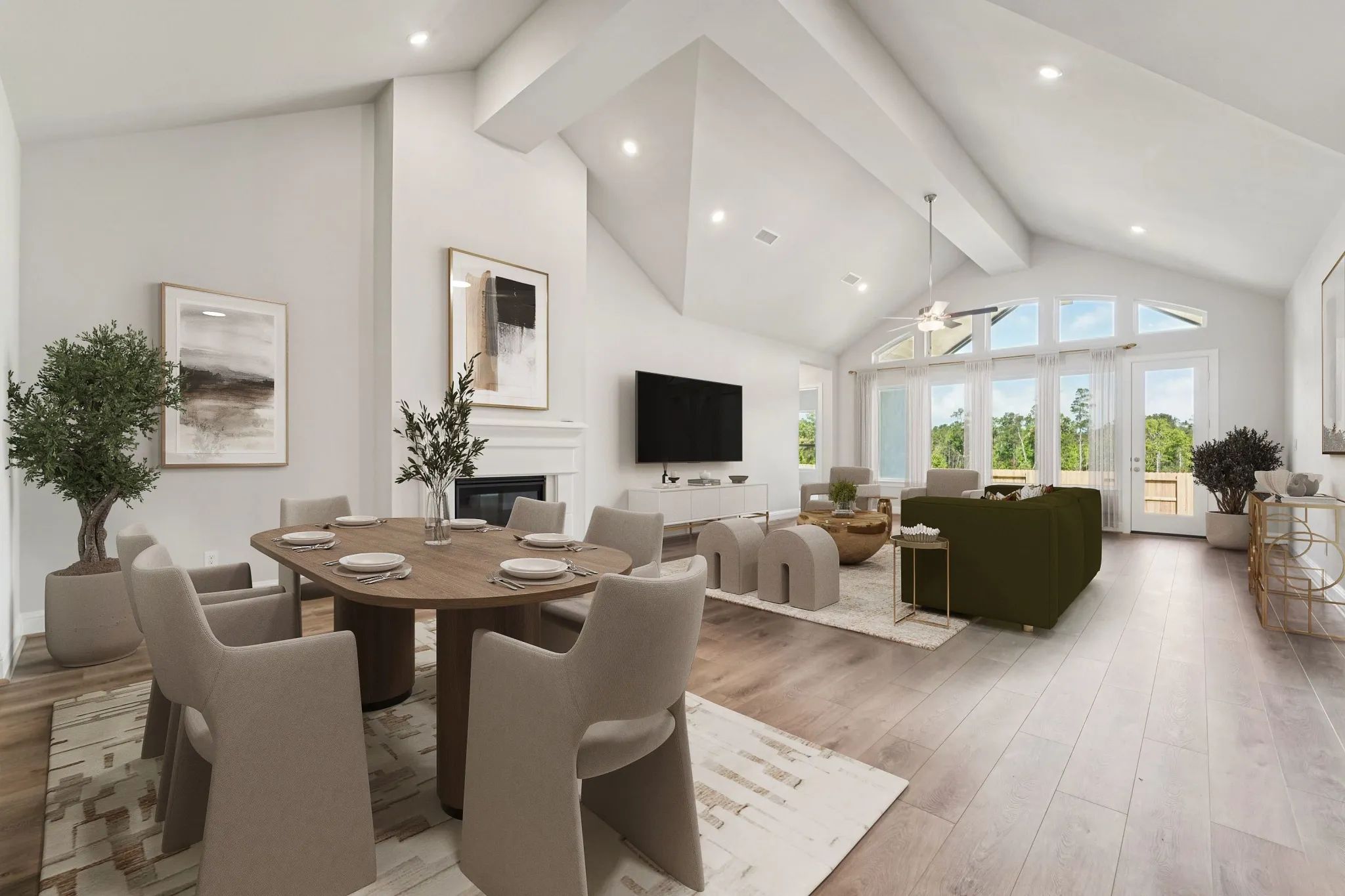 Homesite 7602 Dining Room - Staged