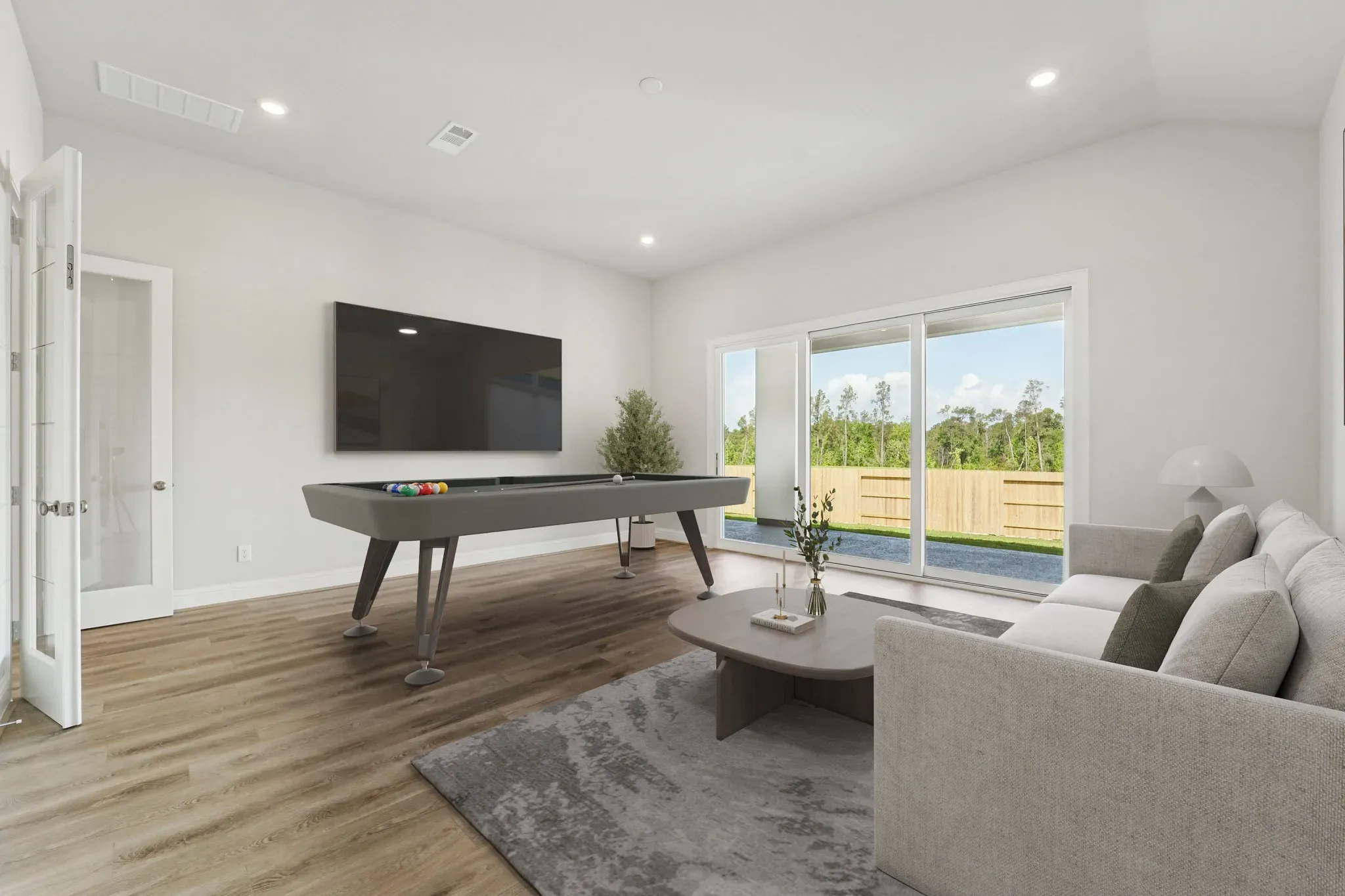 Homesite 7602 Game Room - Staged