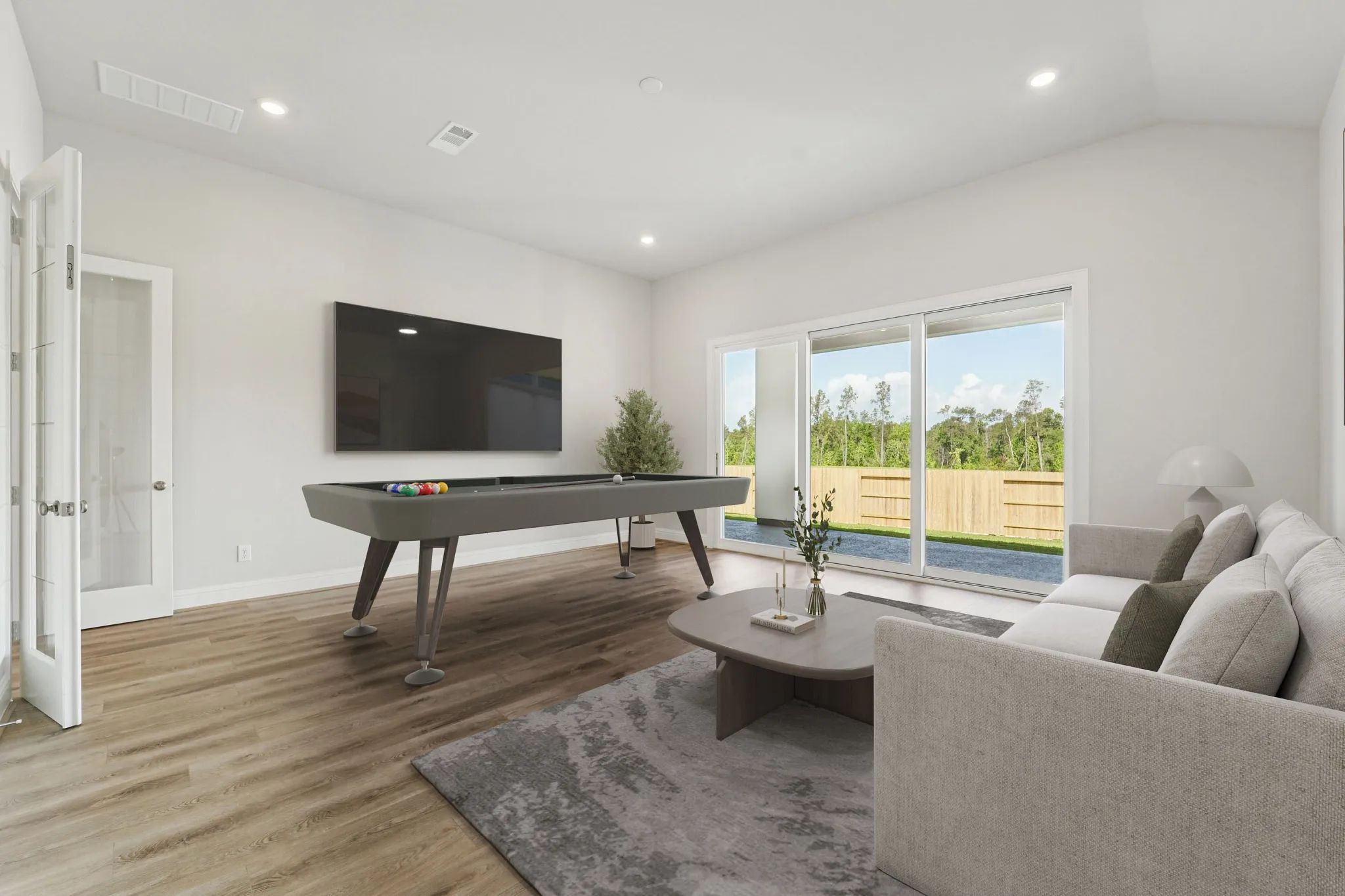 Homesite 7602 Game Room - Staged