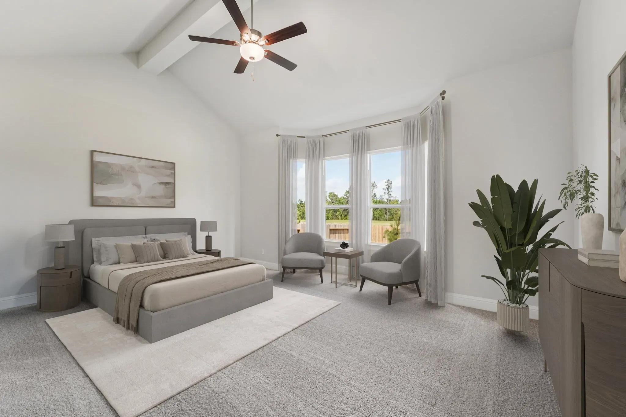 Homesite 7602 Primary Bed - Staged