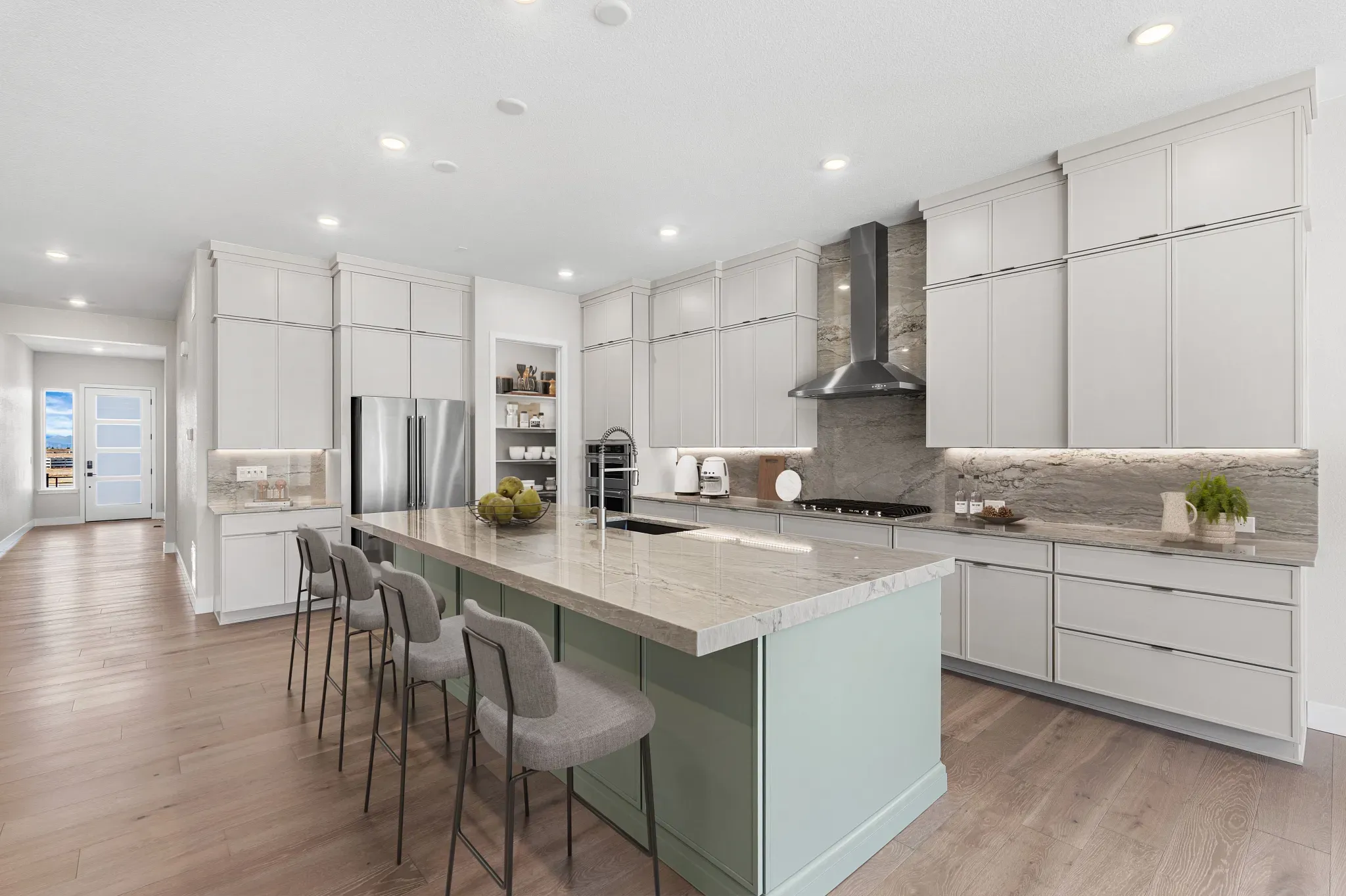 Brantley Plan Kitchen - Virtually Staged