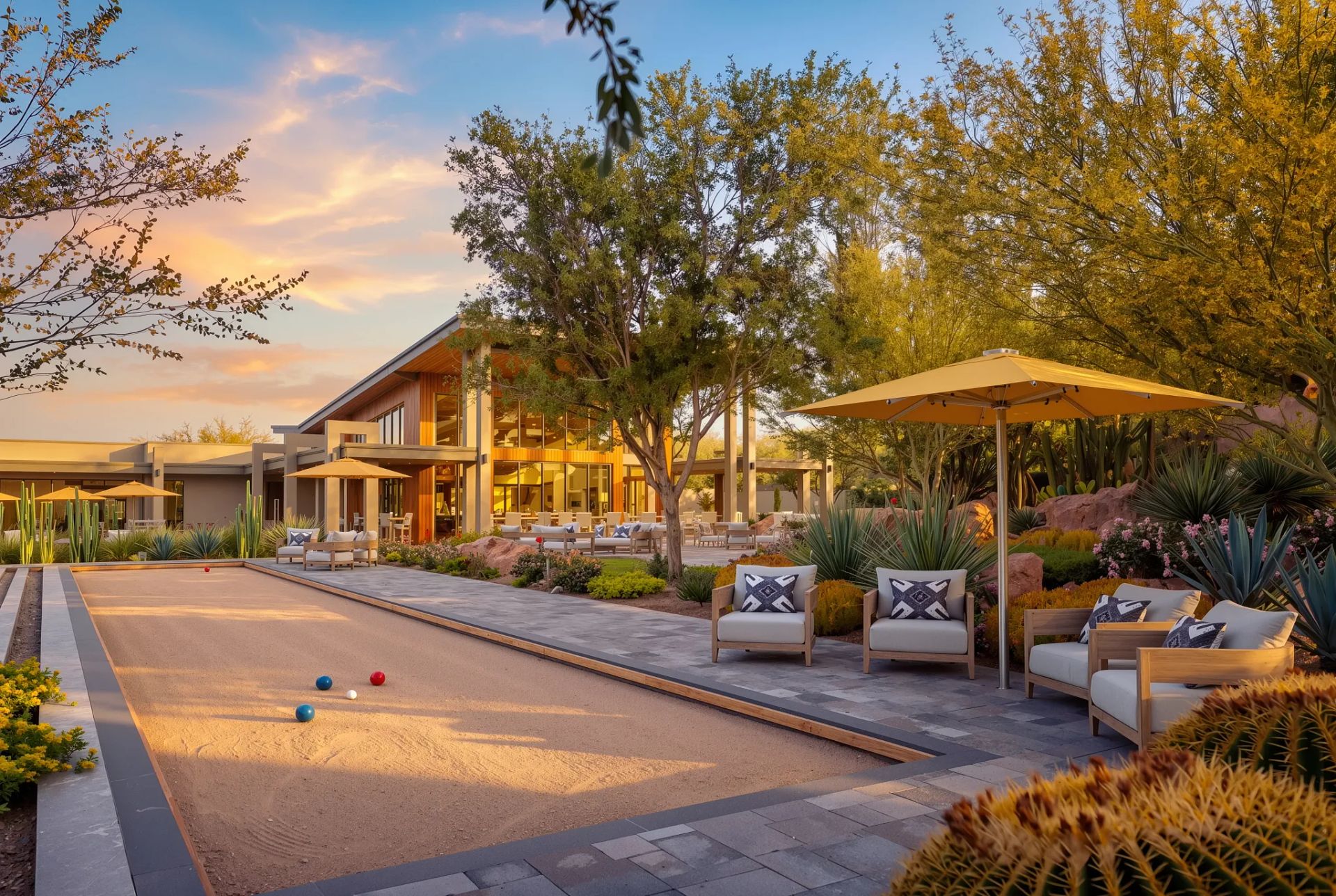 Trilogy Ridgecrest Club Bocce Enhanced Rendering