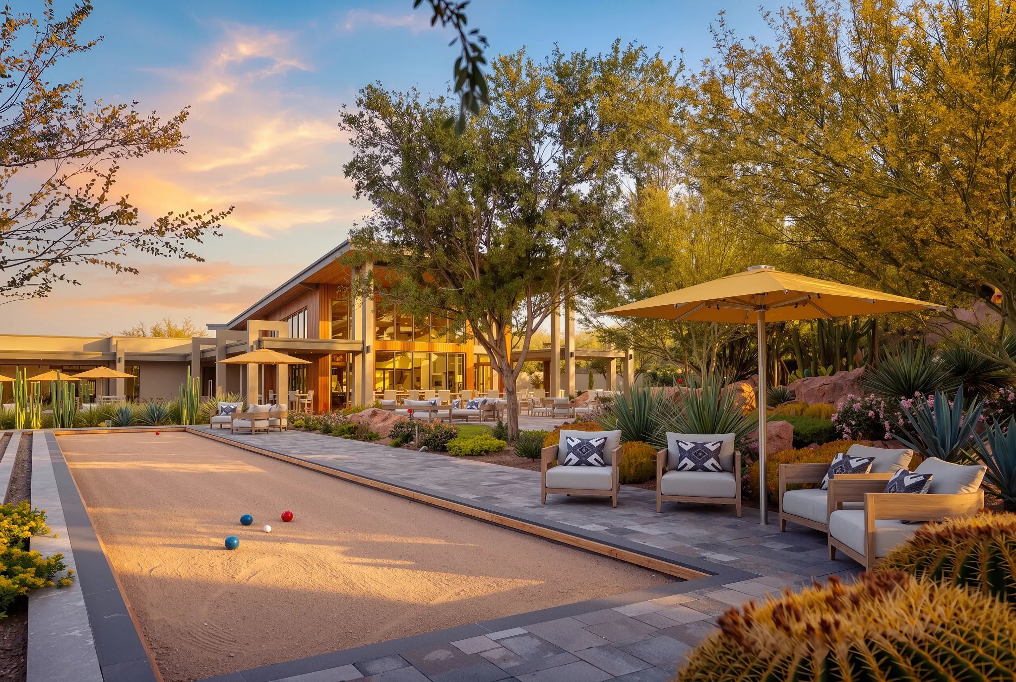 Trilogy Ridgecrest Club Bocce Enhanced Rendering