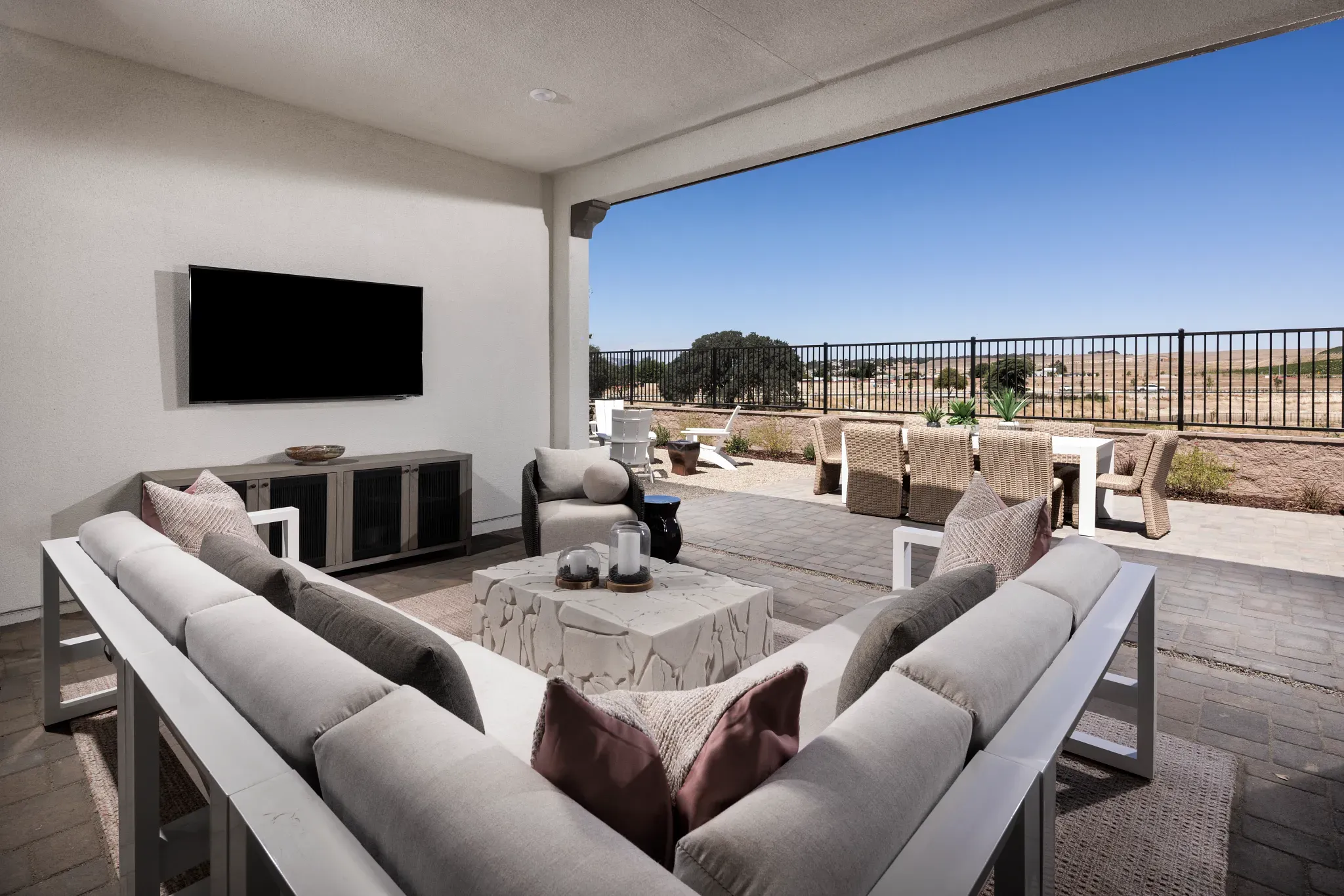 Covered Patio of Proclaim II Model