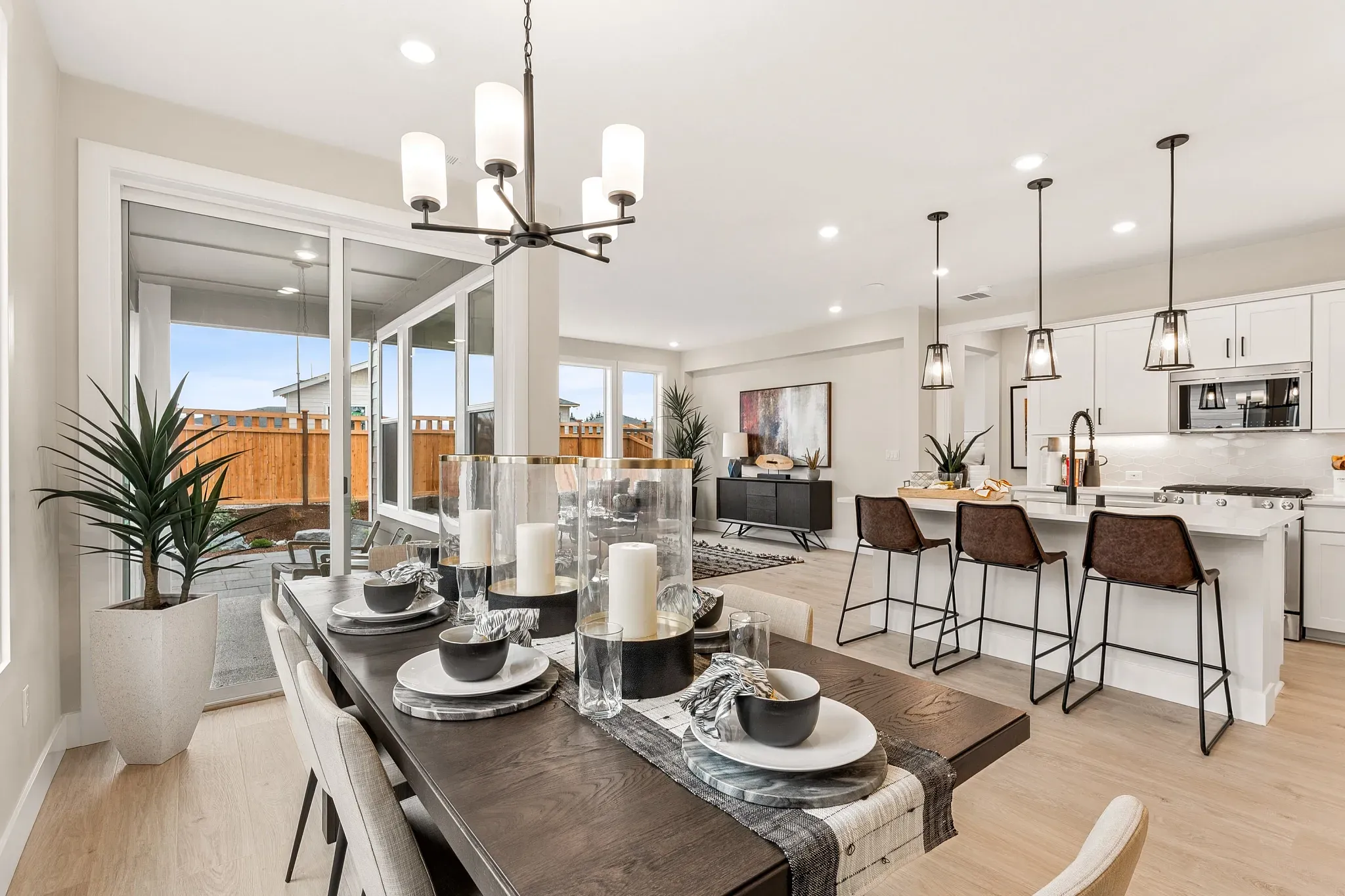 Dining and Kitchen of Home
