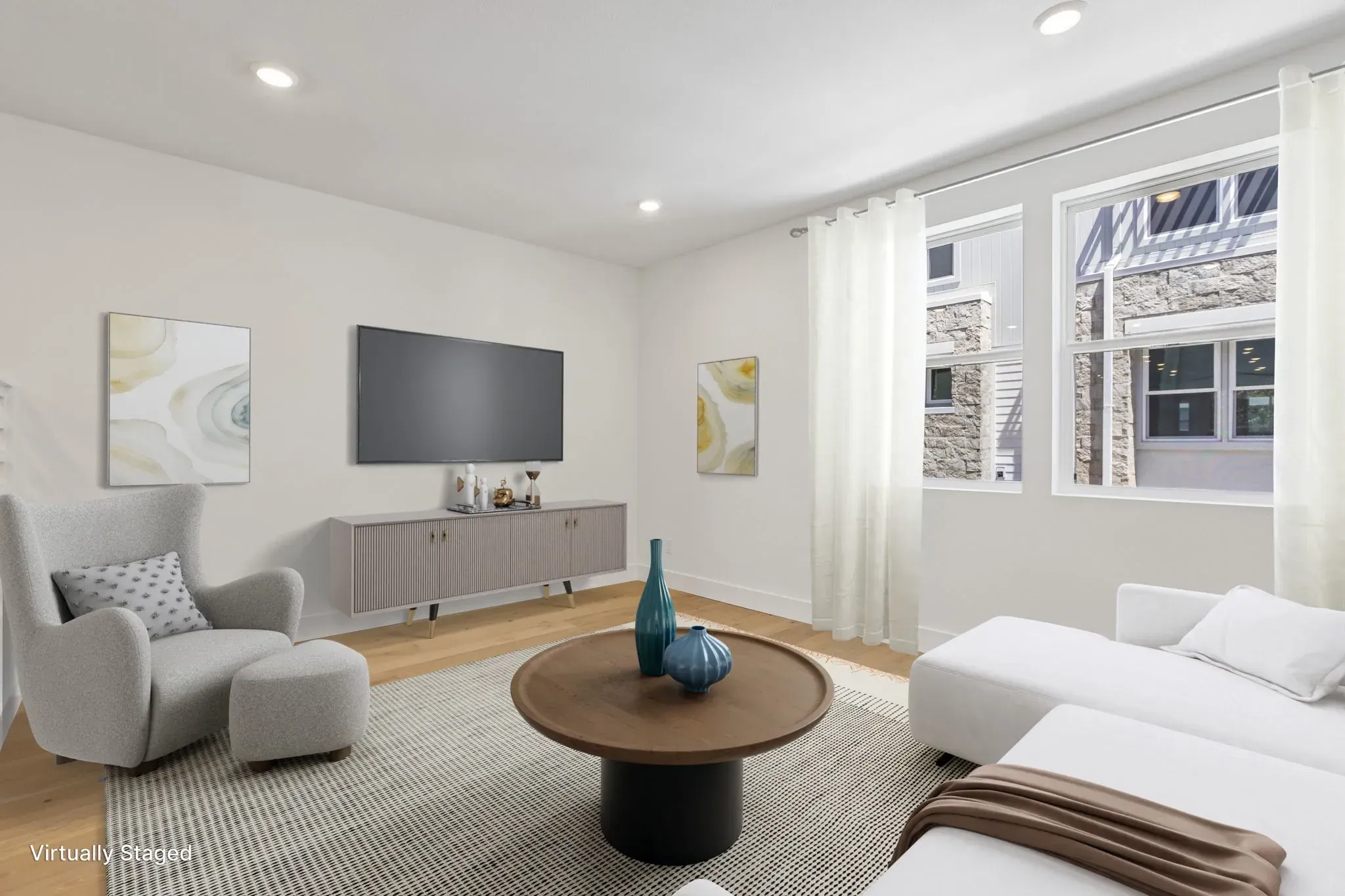 Serenity Lot 504 Living Room Virtually Staged