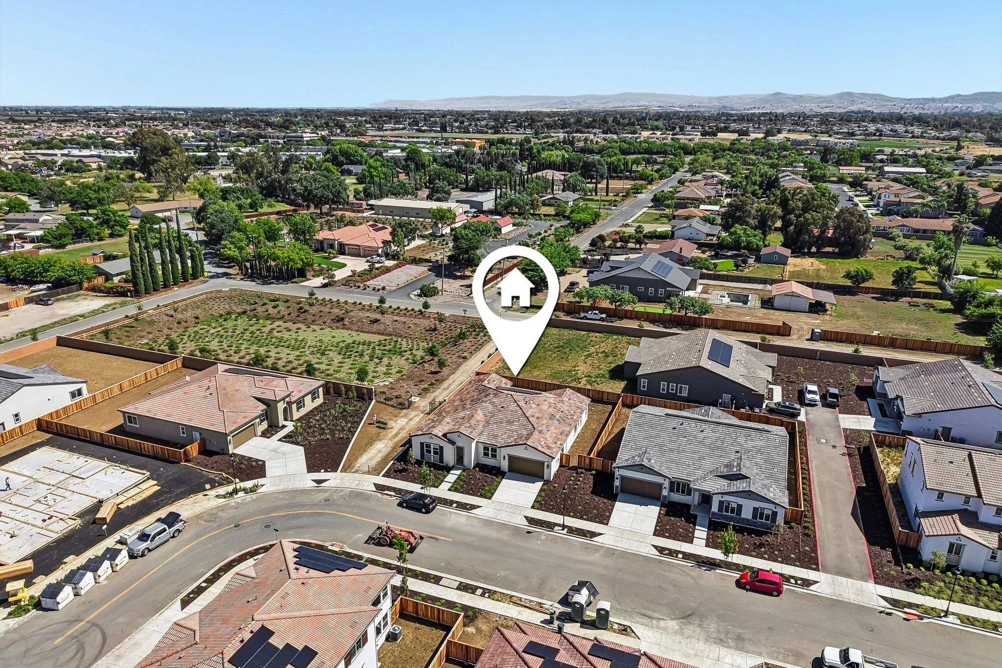 Orchard Grove Homesite 39 Aerial