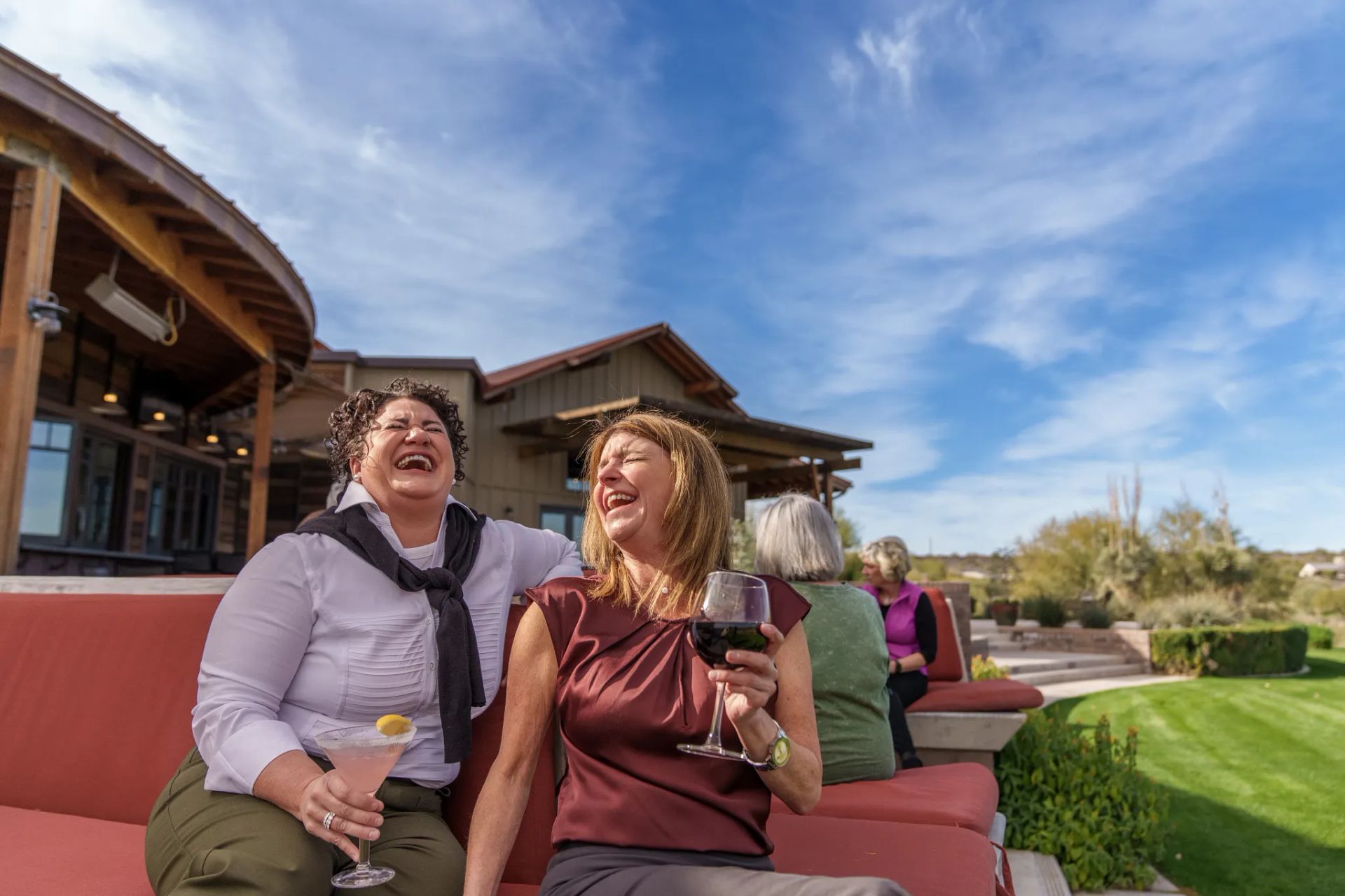 Women Laughing