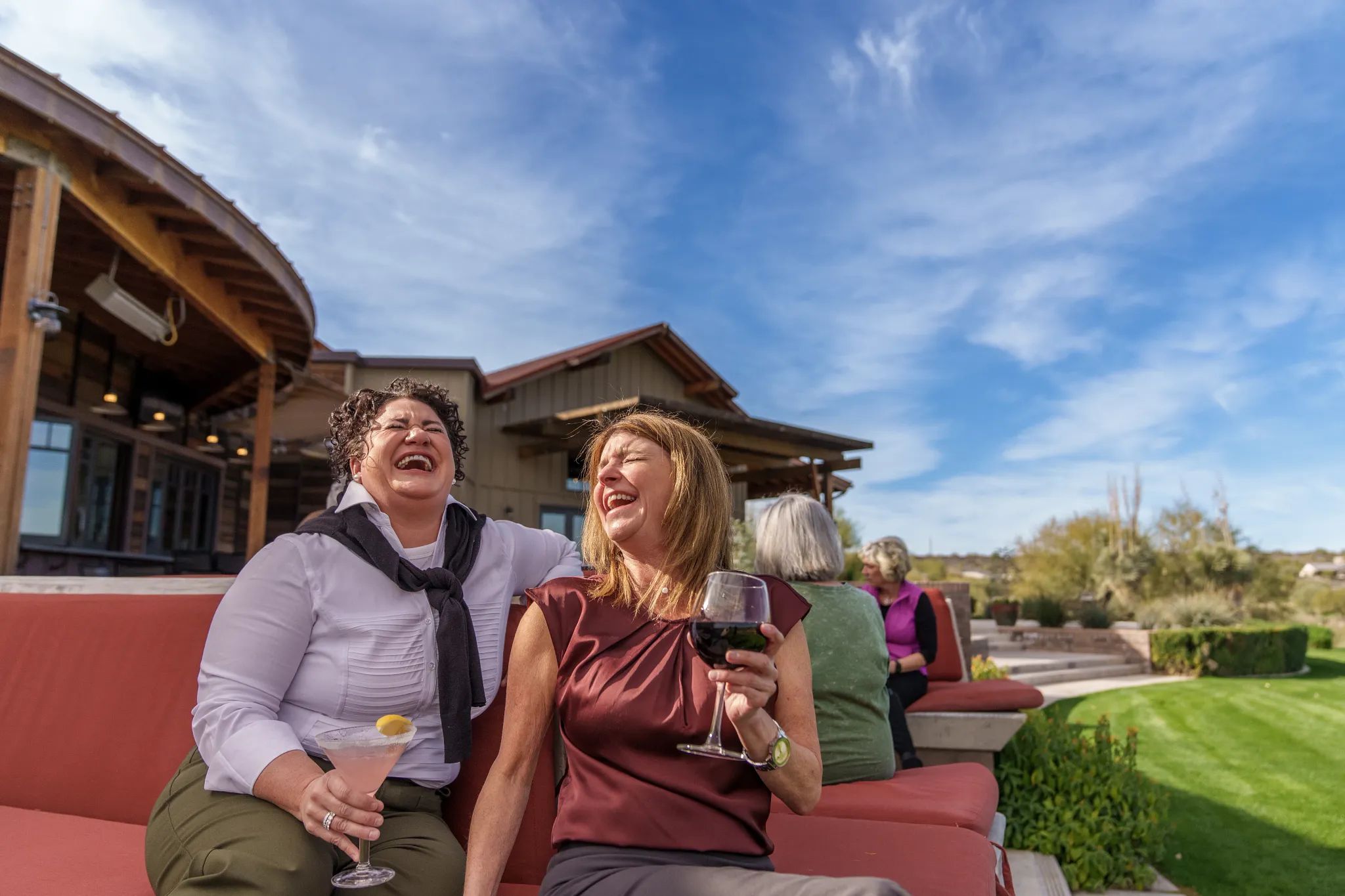Women Laughing
