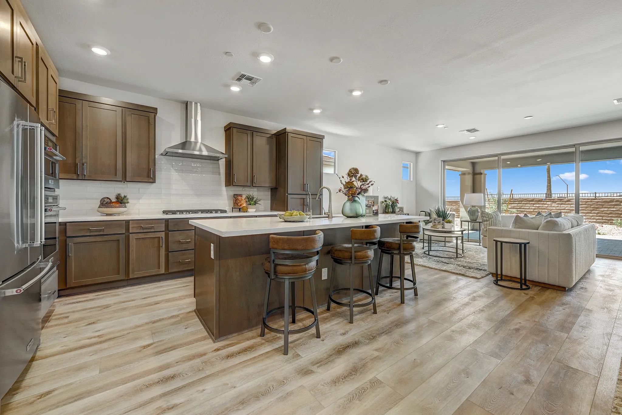 Ridgecrest Flourish Homesite 79 Kitchen & Great Ro