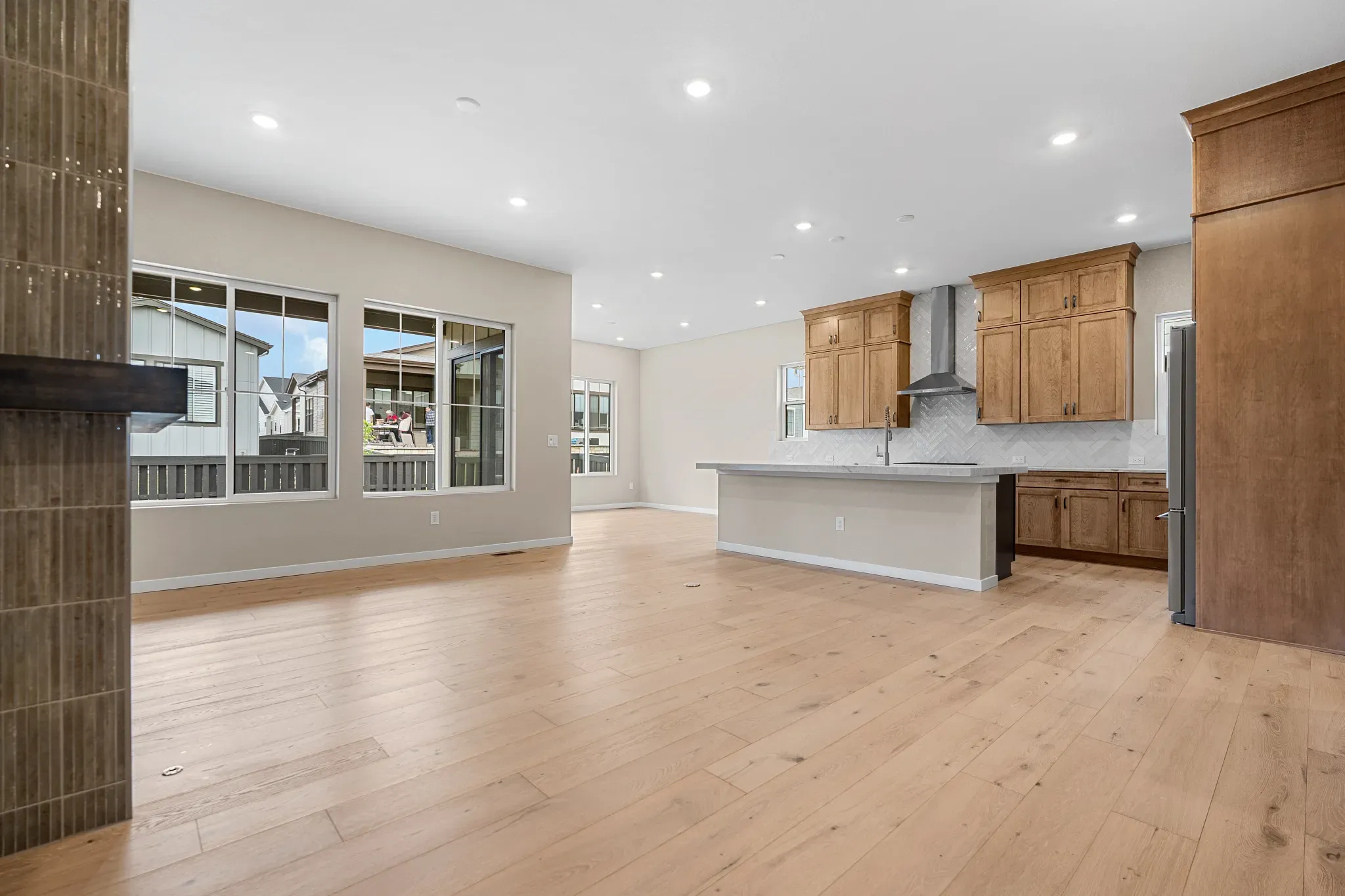 Homesite 69 Great Room, Kitchen + Dining