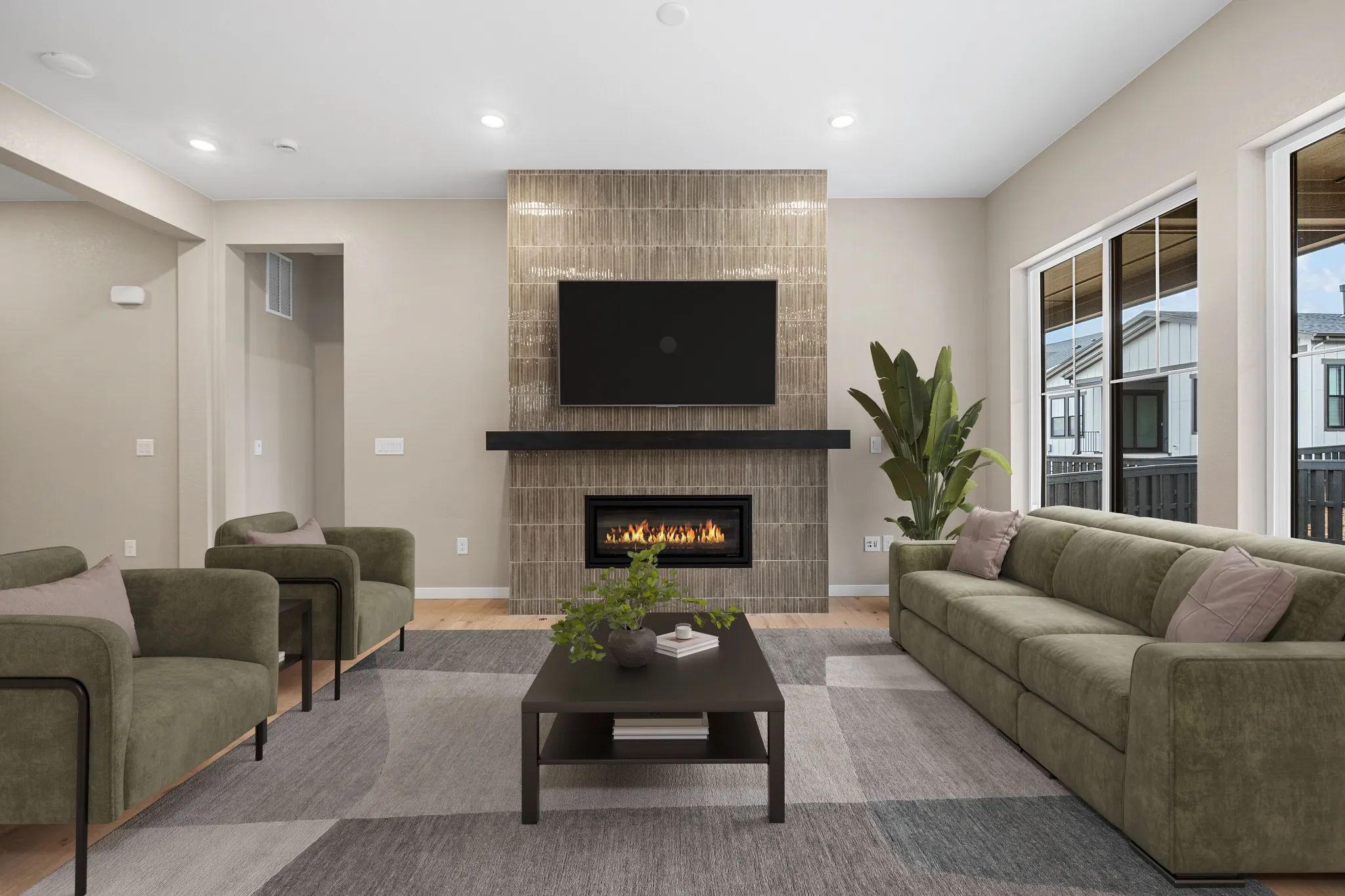 Homesite 69 Great Room - Virtually Staged