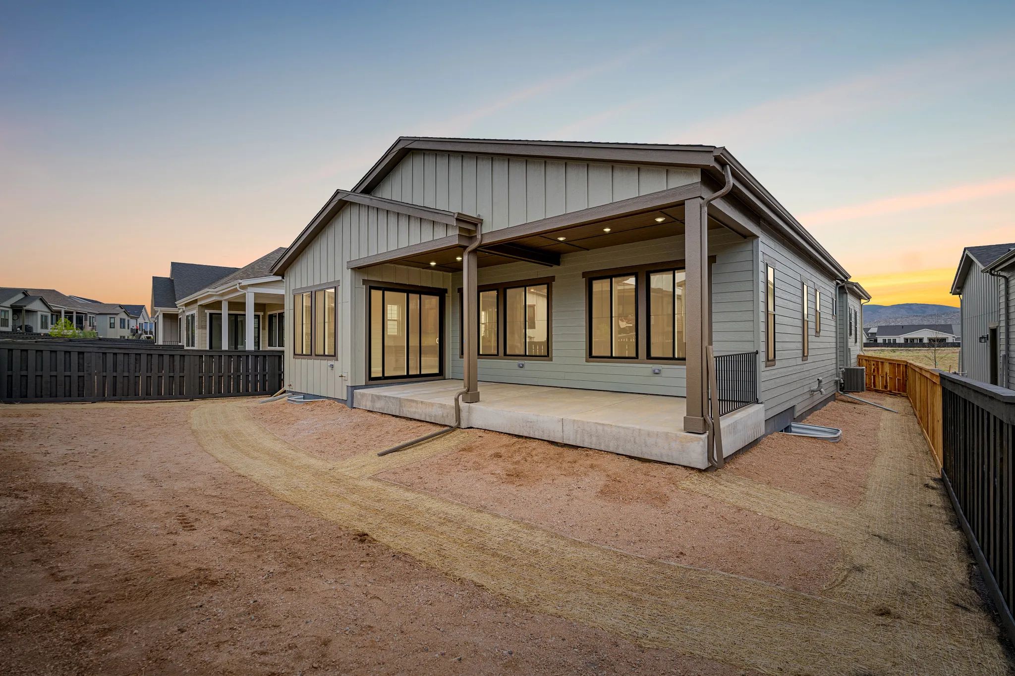 Homesite 69 Backyard