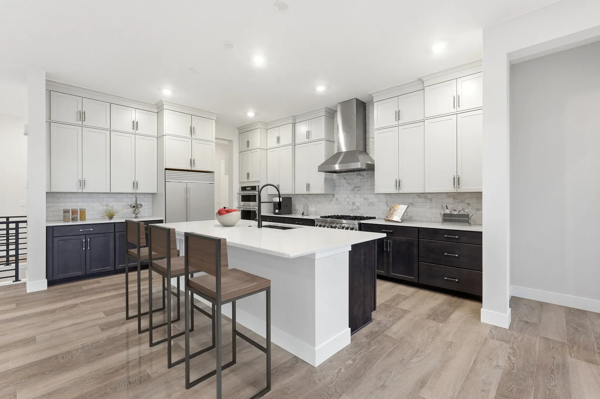 Homesite 8 Kitchen - Virtually Staged