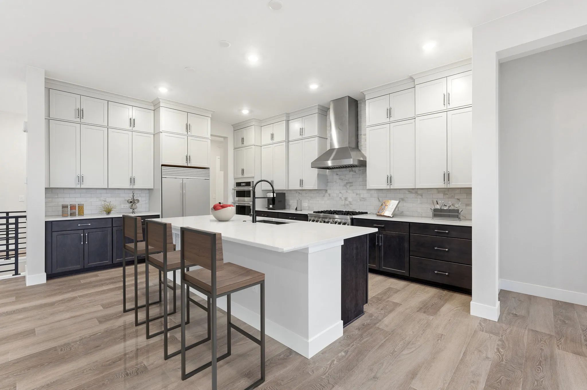 Homesite 8 Kitchen - Virtually Staged