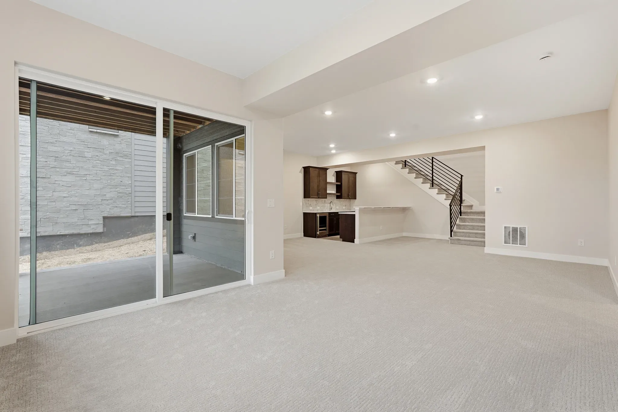 Homesite 8 Finished Basement