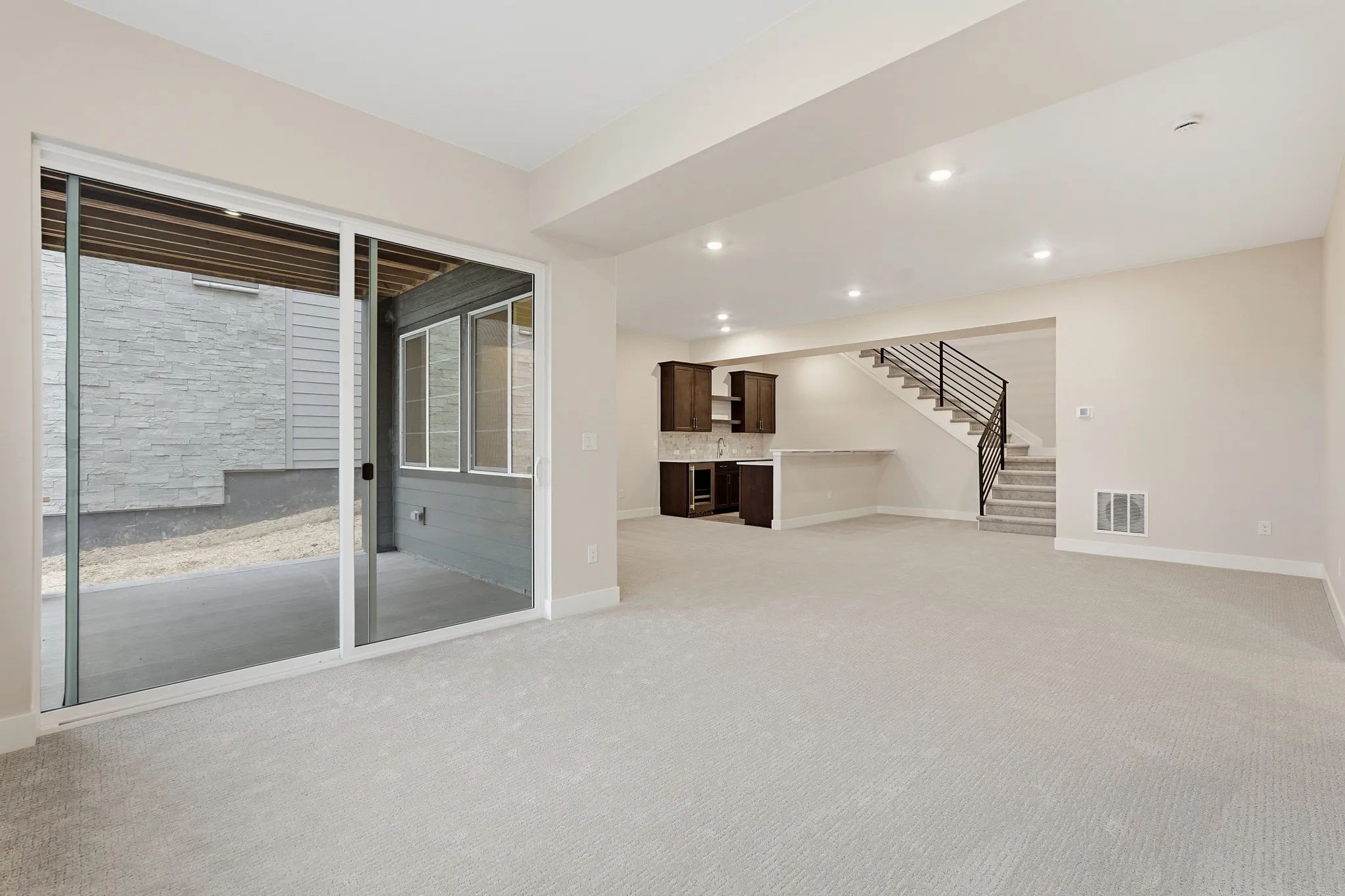 Homesite 8 Finished Basement