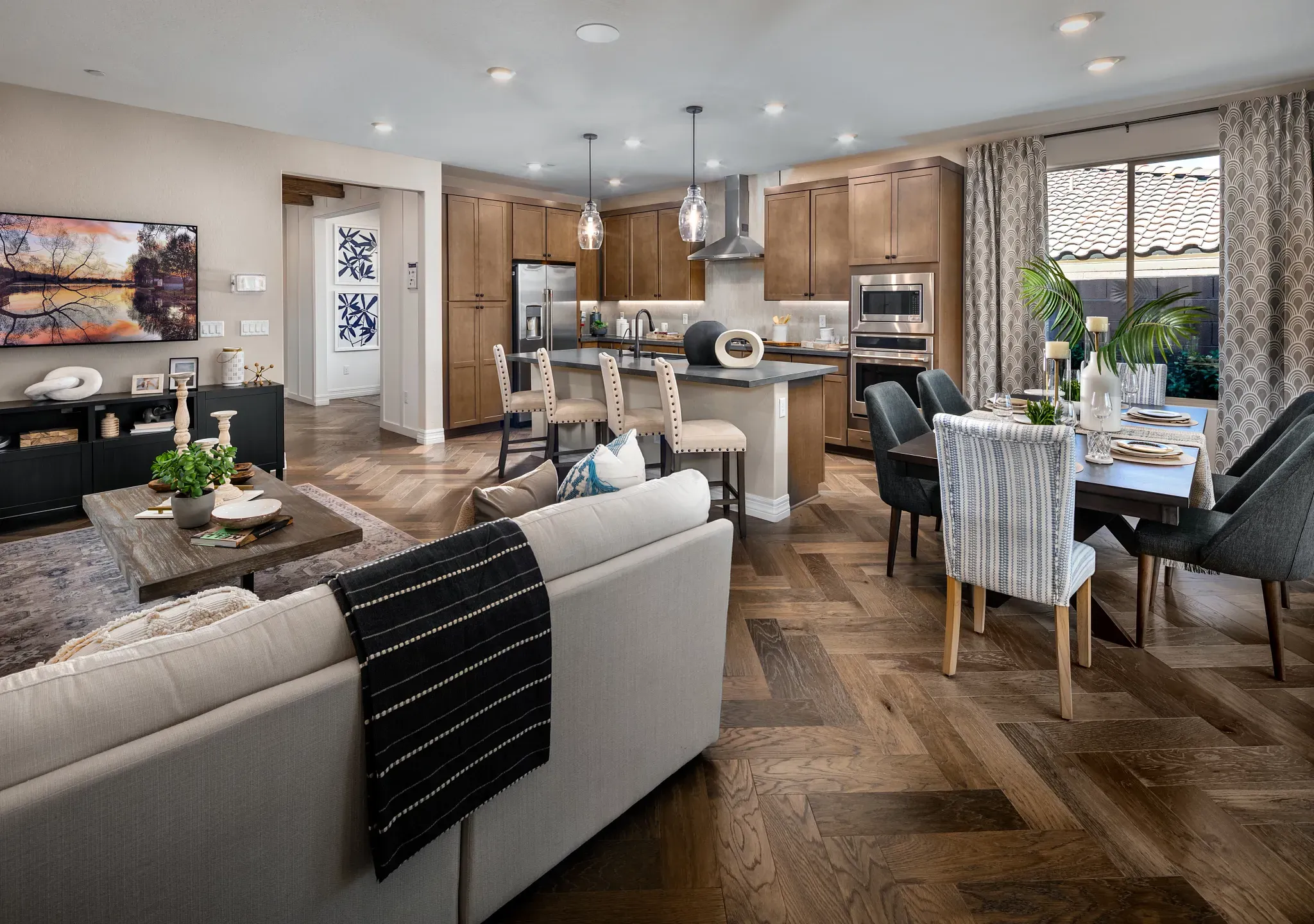 Valletta Great Room - Model Home