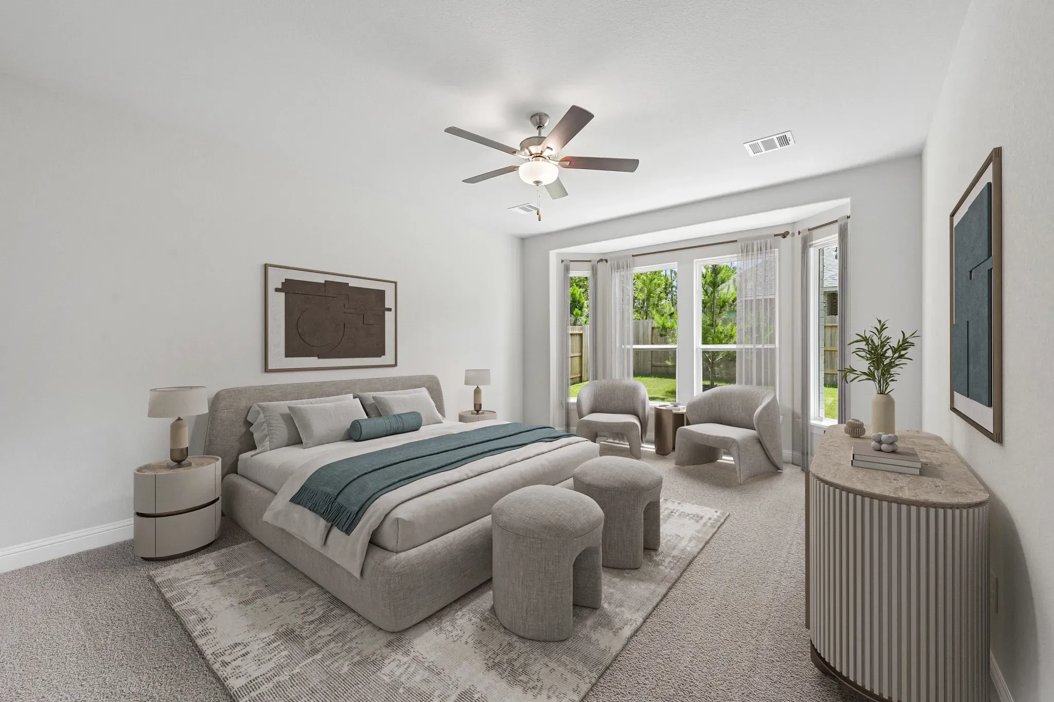 Homesite 2511 Primary Bed - Staged