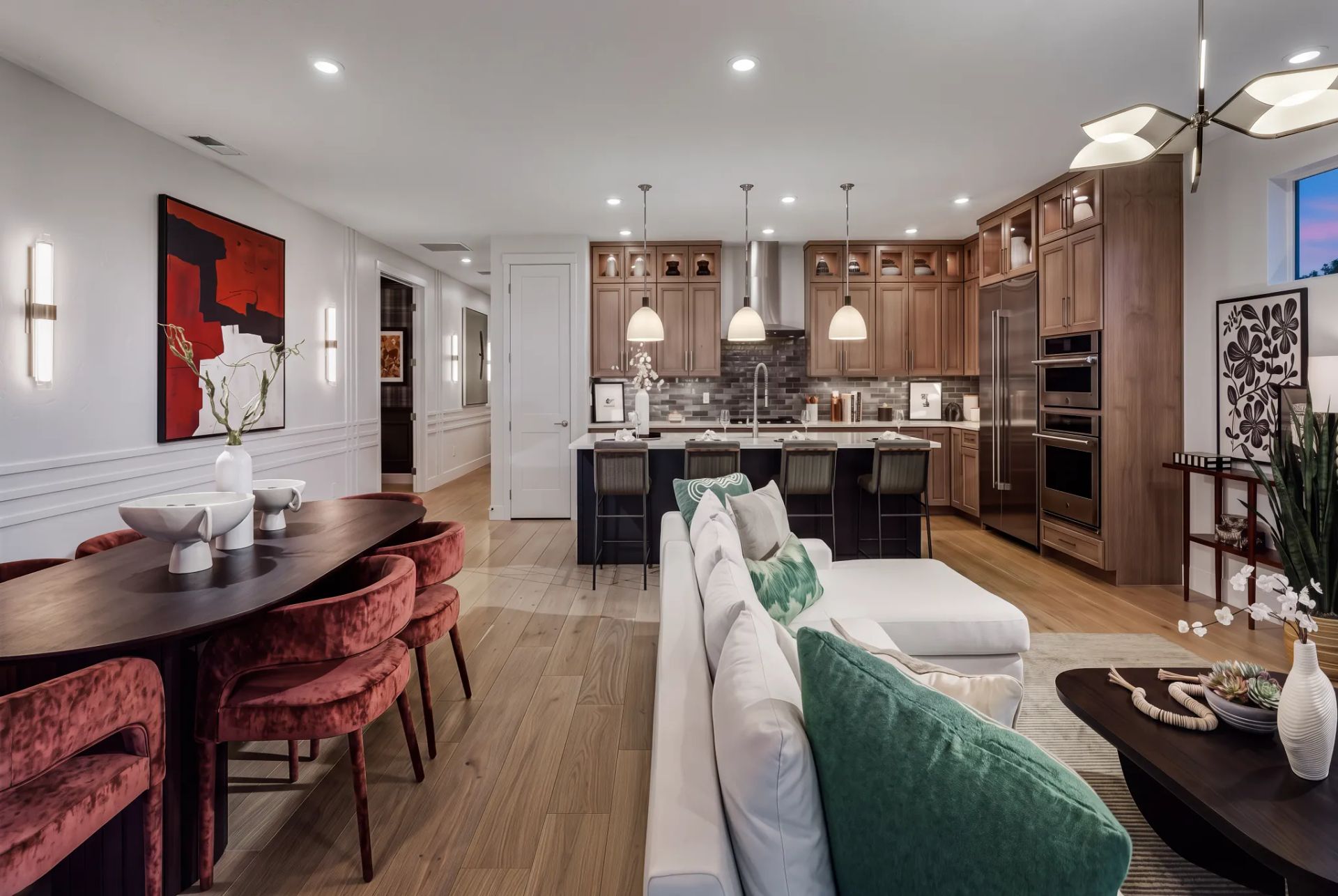 Valnova Synergy Model Great Room Kitchen