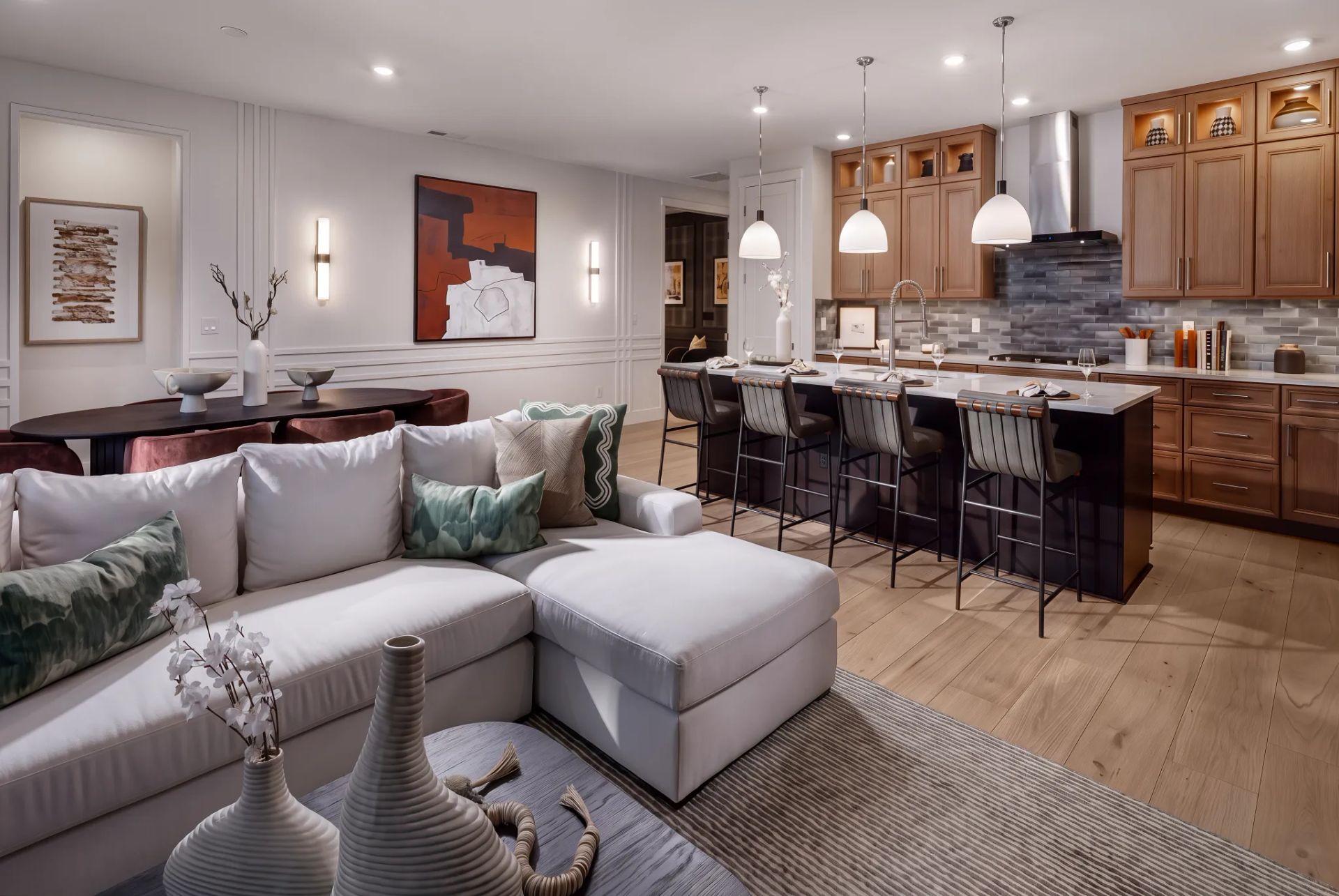 Valnova Synergy Model Great Room Kitchen