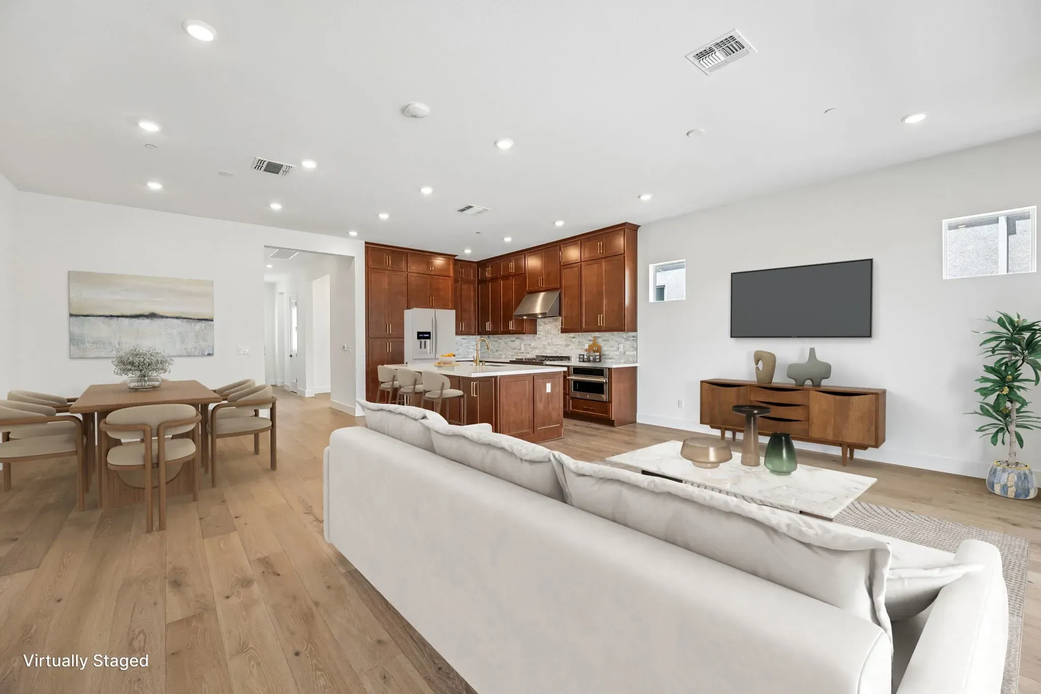 The Meadows Homesite 11 Great Room Virtually Stage