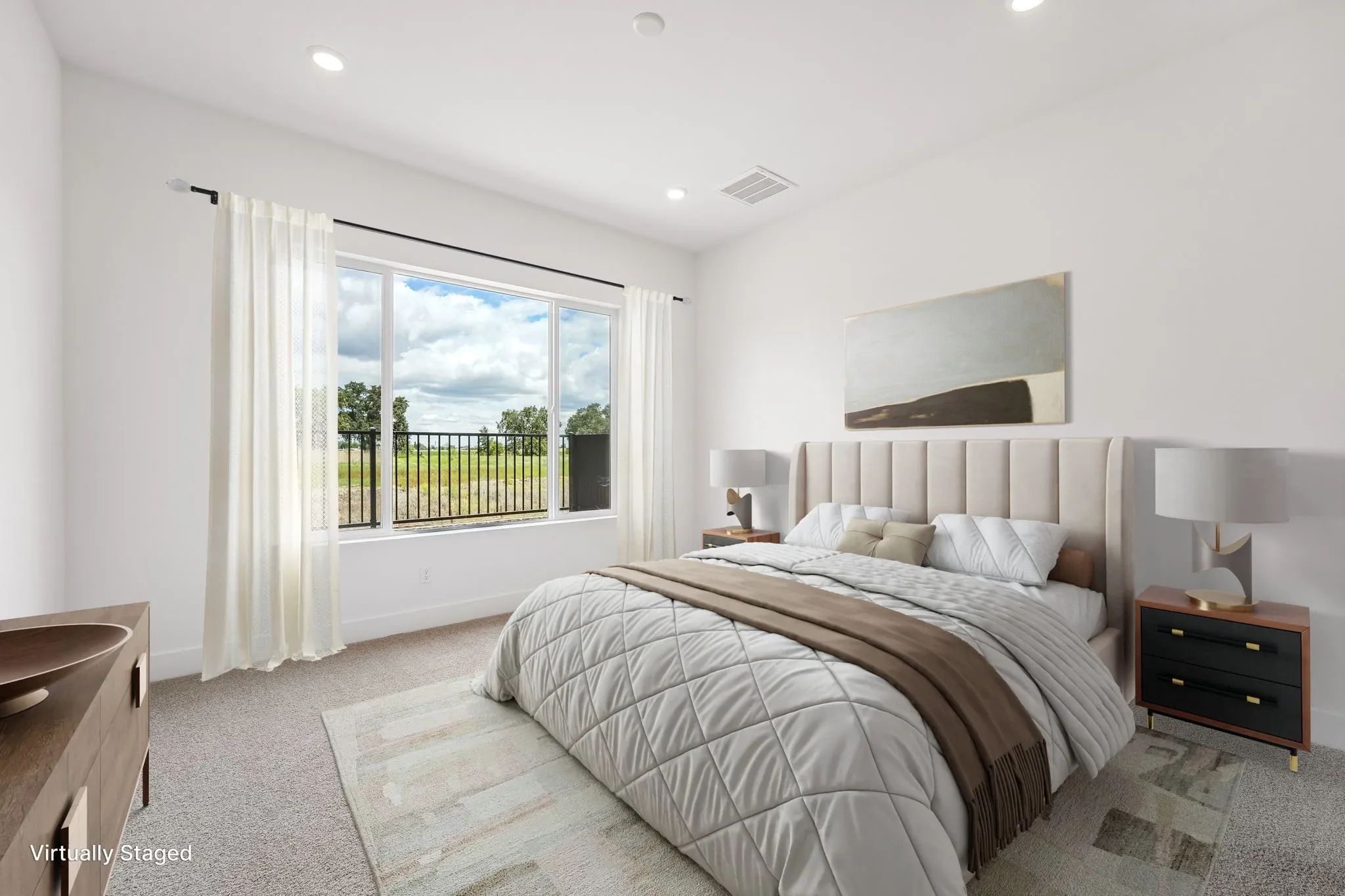 The Meadows Homesite 11 Primary Bedroom Virtually