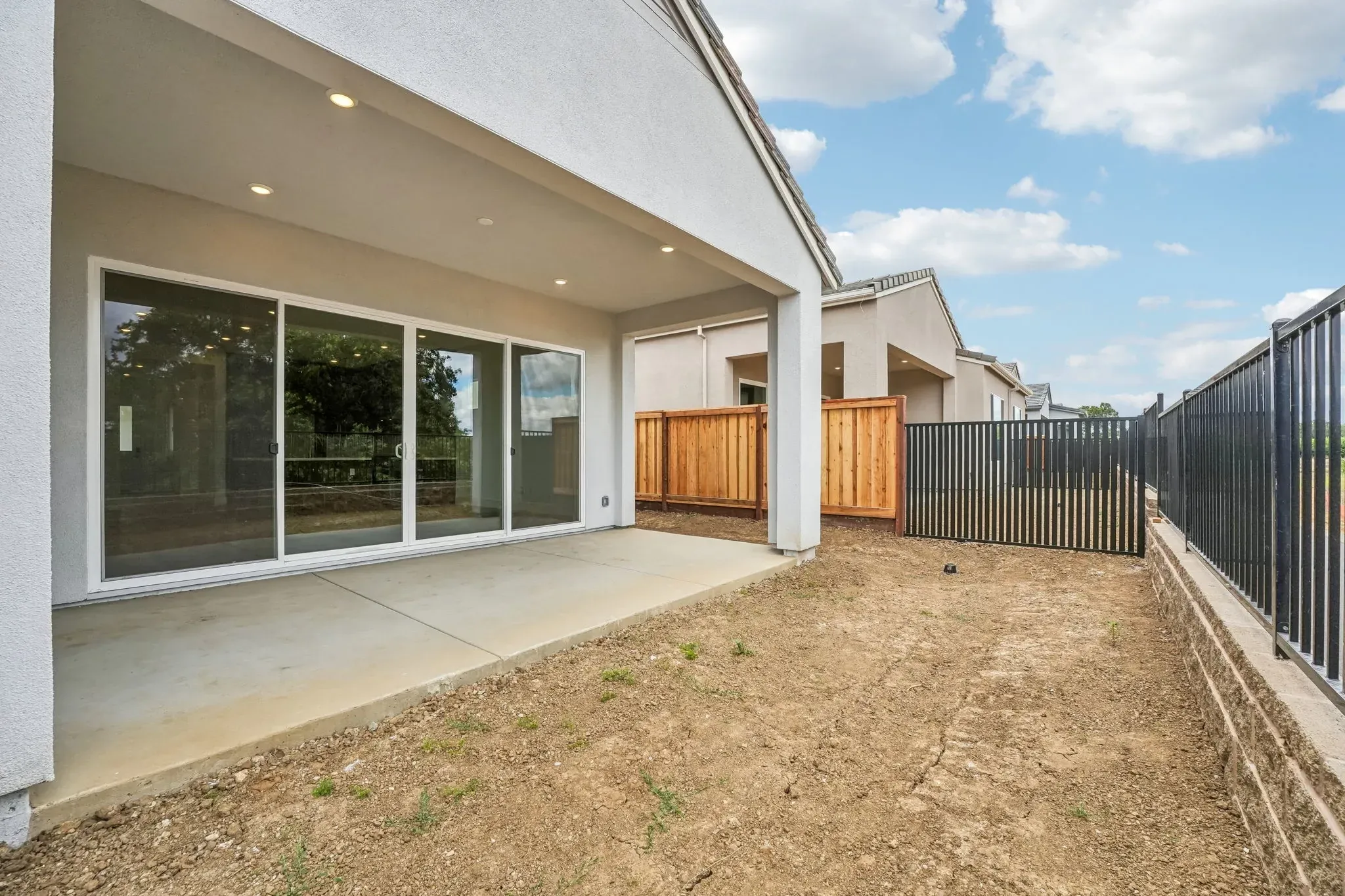 The Meadows Homesite 11 Backyard Space