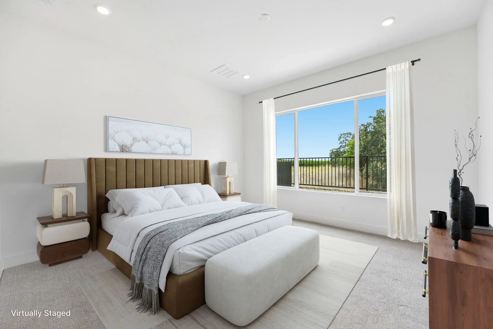 The Meadows Homesite 10 Primary Bedroom Virtually