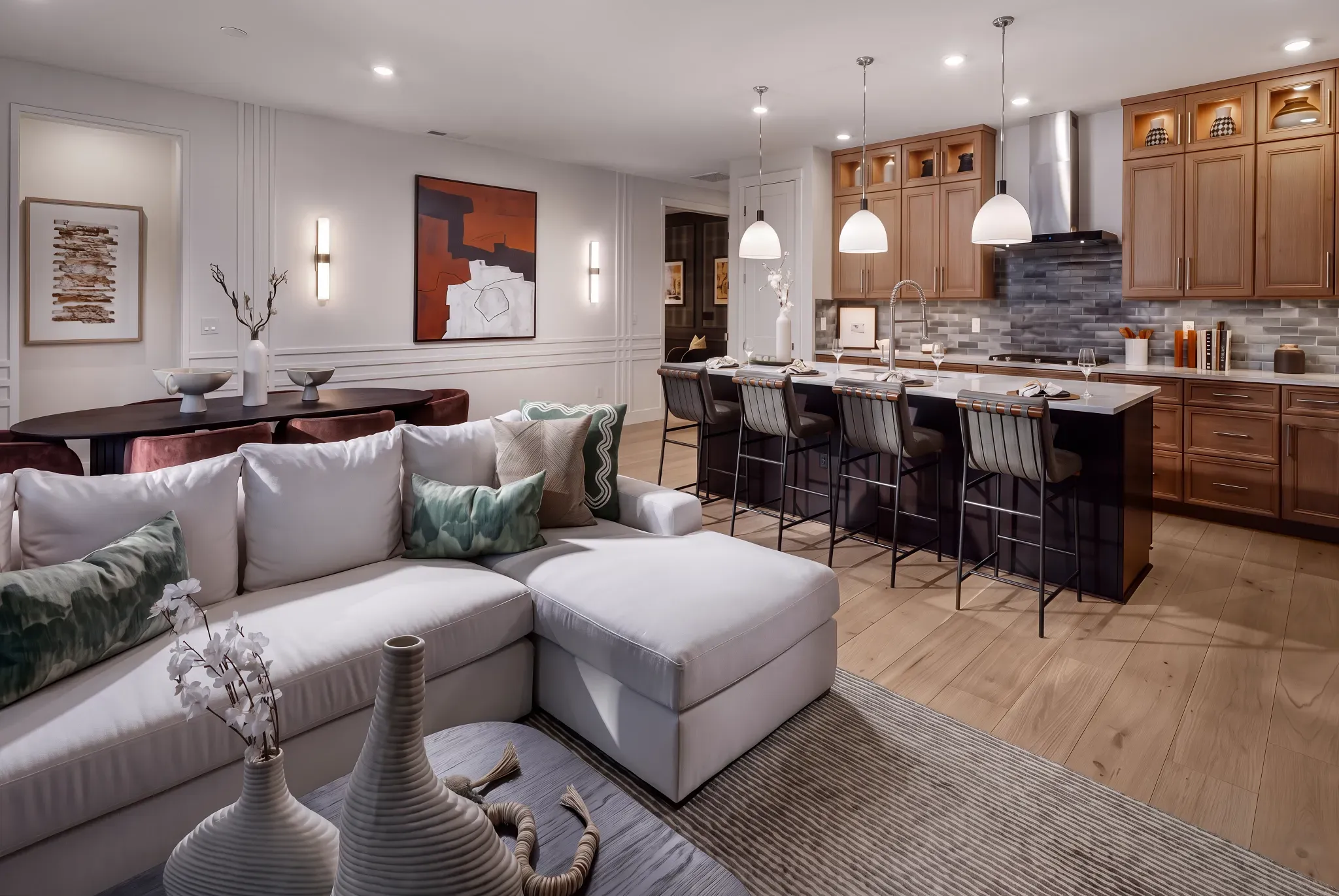 Valnova Synergy Model Great Room Kitchen
