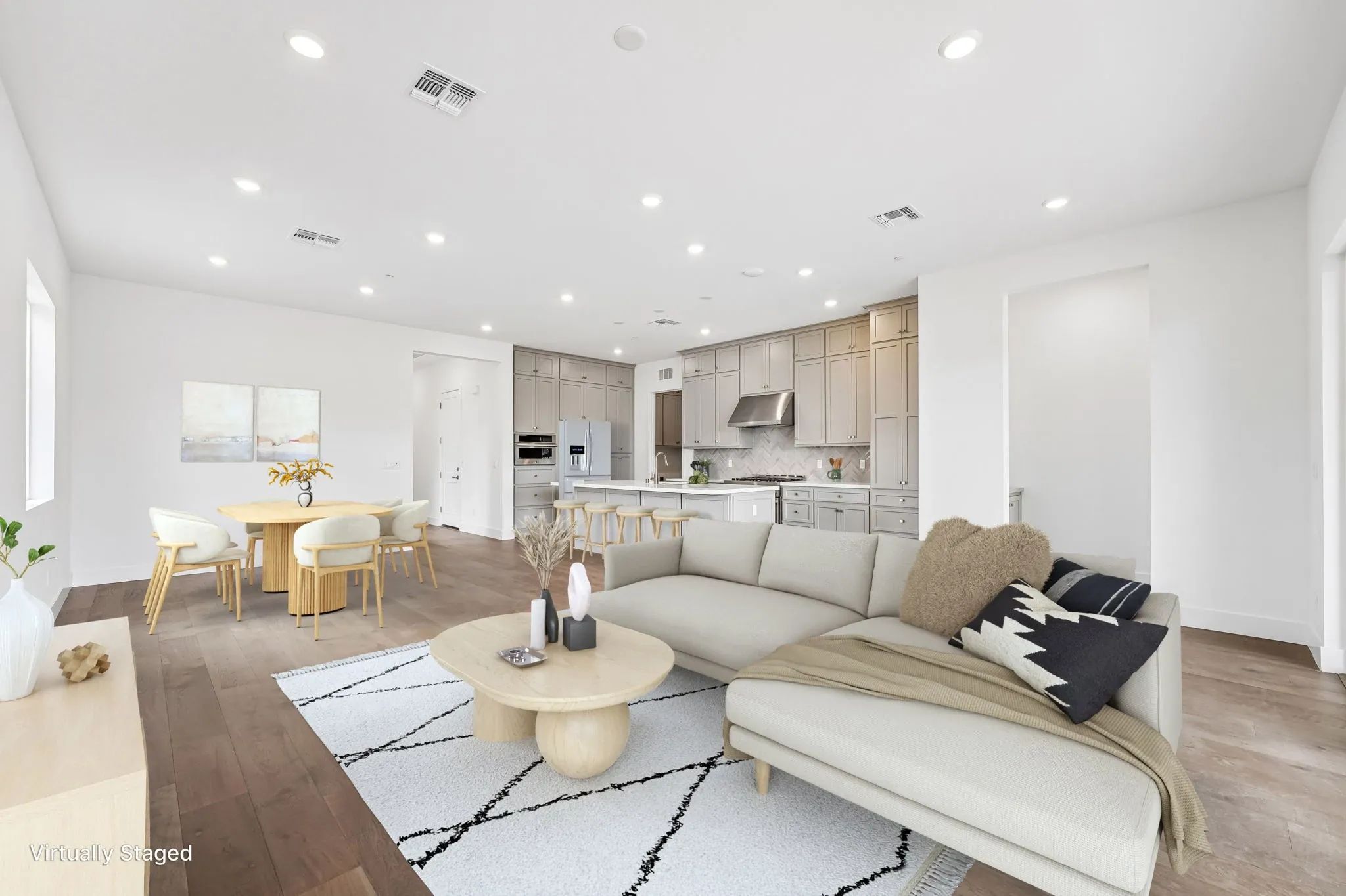 The Meadows Homesite 12 Great Room Virtually Stage