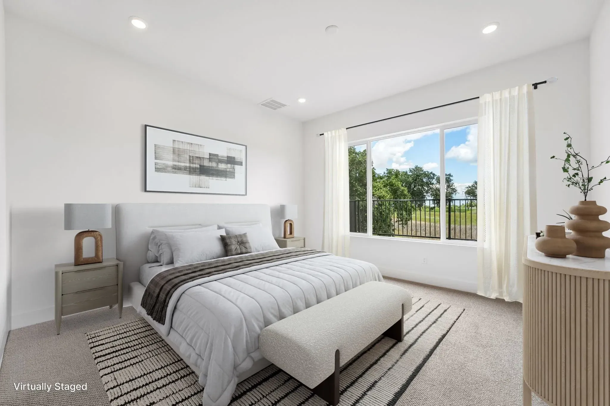 The Meadows Homesite 12 Primary Bedroom Virtually