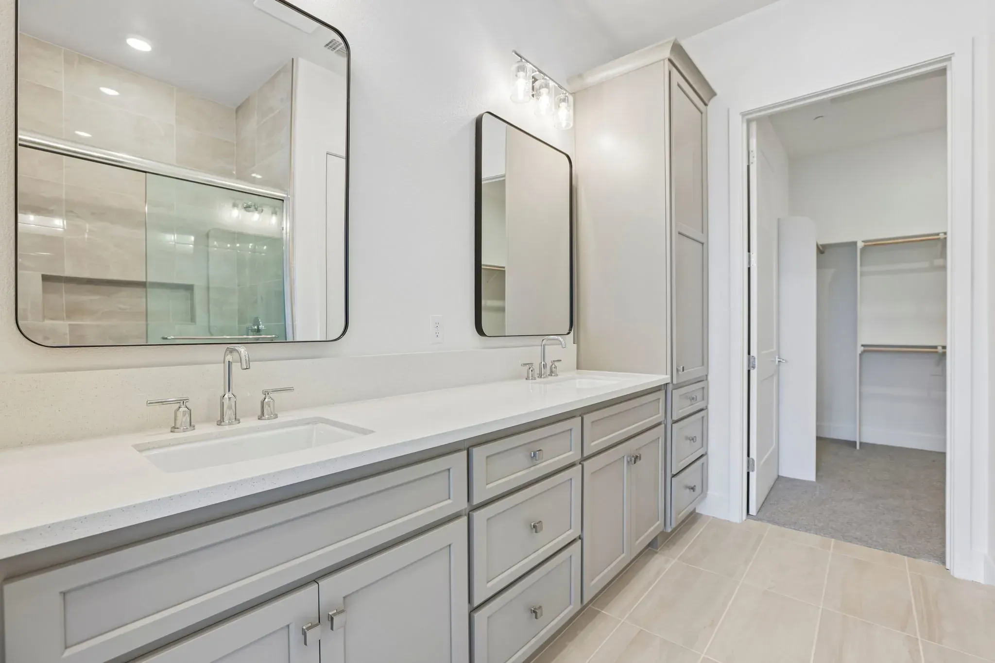 The Meadows Homesite 8 Primary Bathroom