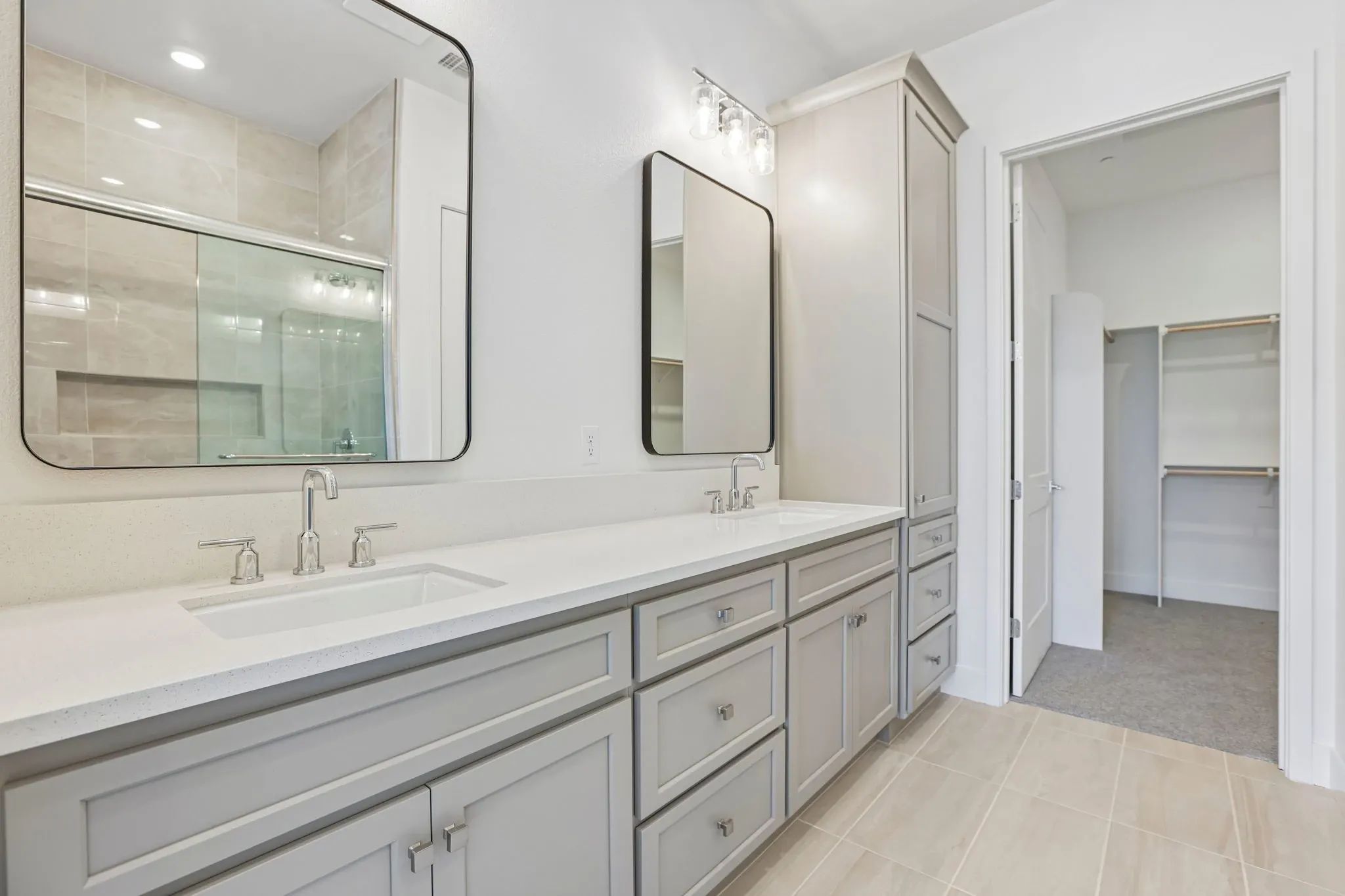The Meadows Homesite 8 Primary Bathroom