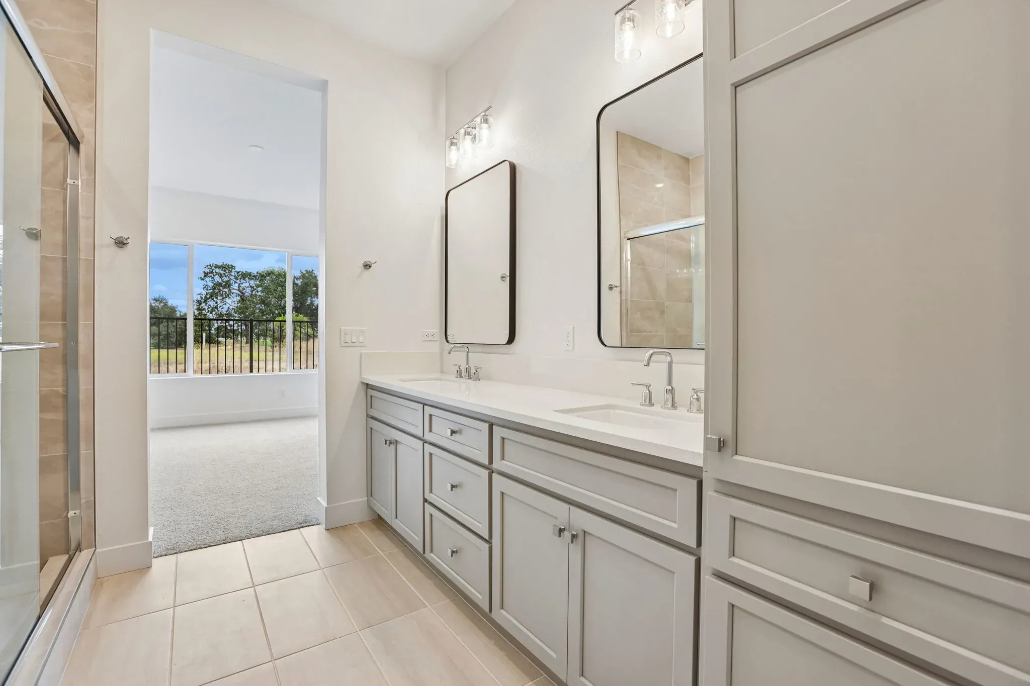 The Meadows Homesite 8 Primary Bathroom