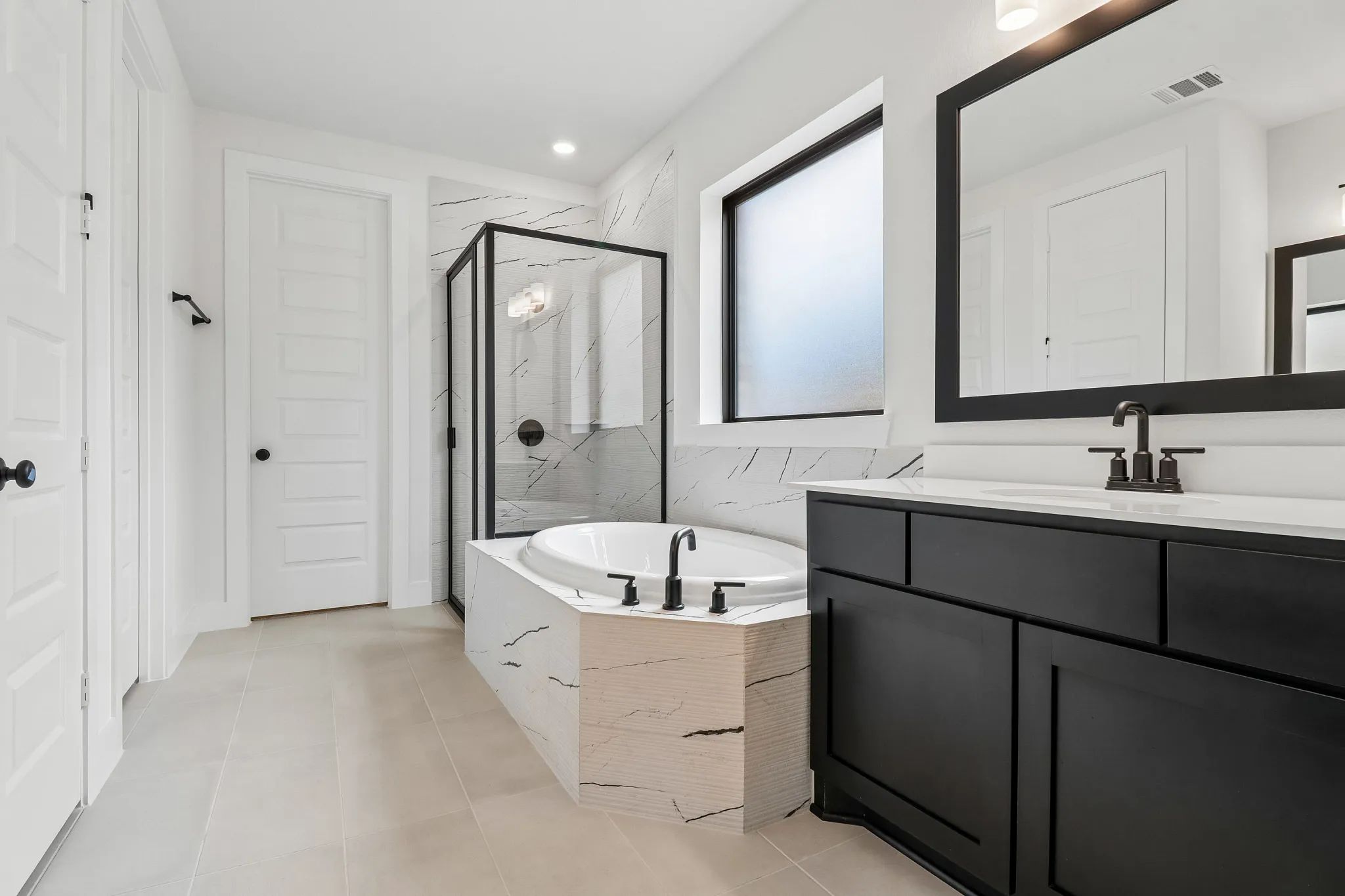 Homesite 0303 Primary Bath - Staged