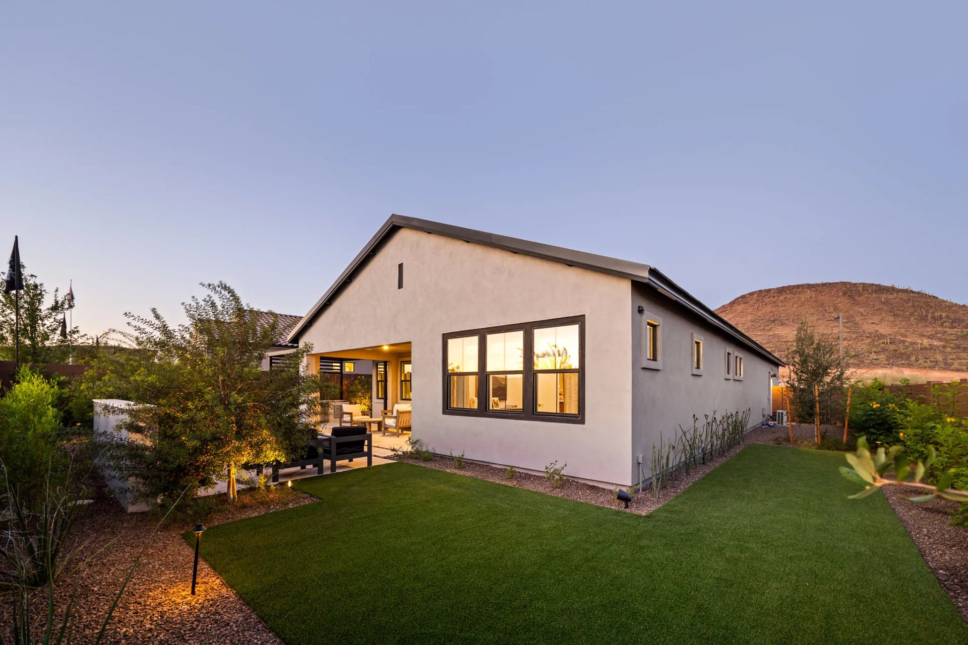 Plan 4034 Exterior Back