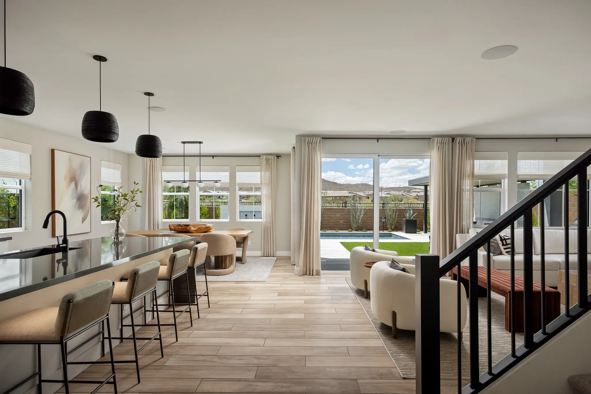 Main living area