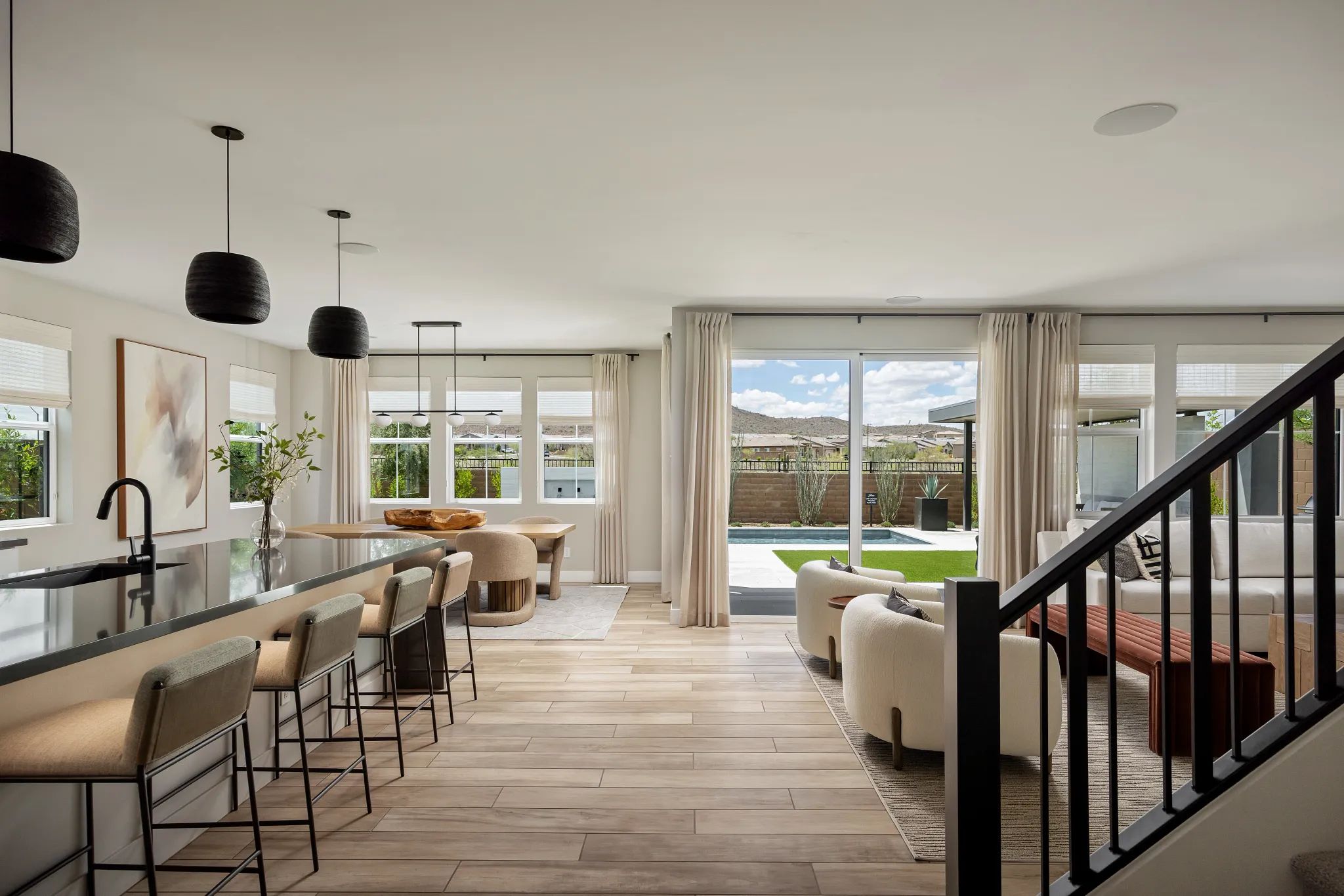 Main living area