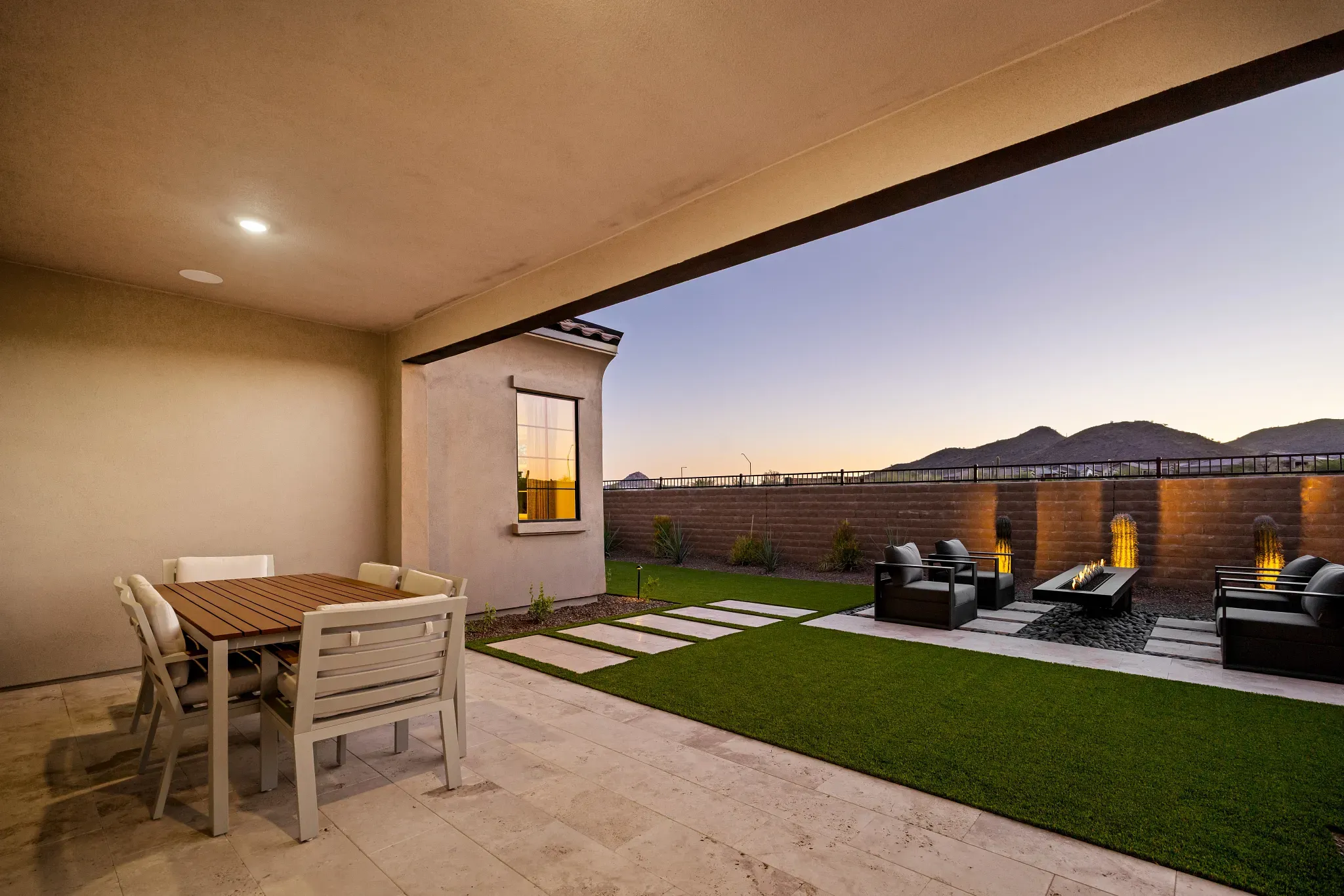 Plan 4033 Backyard
