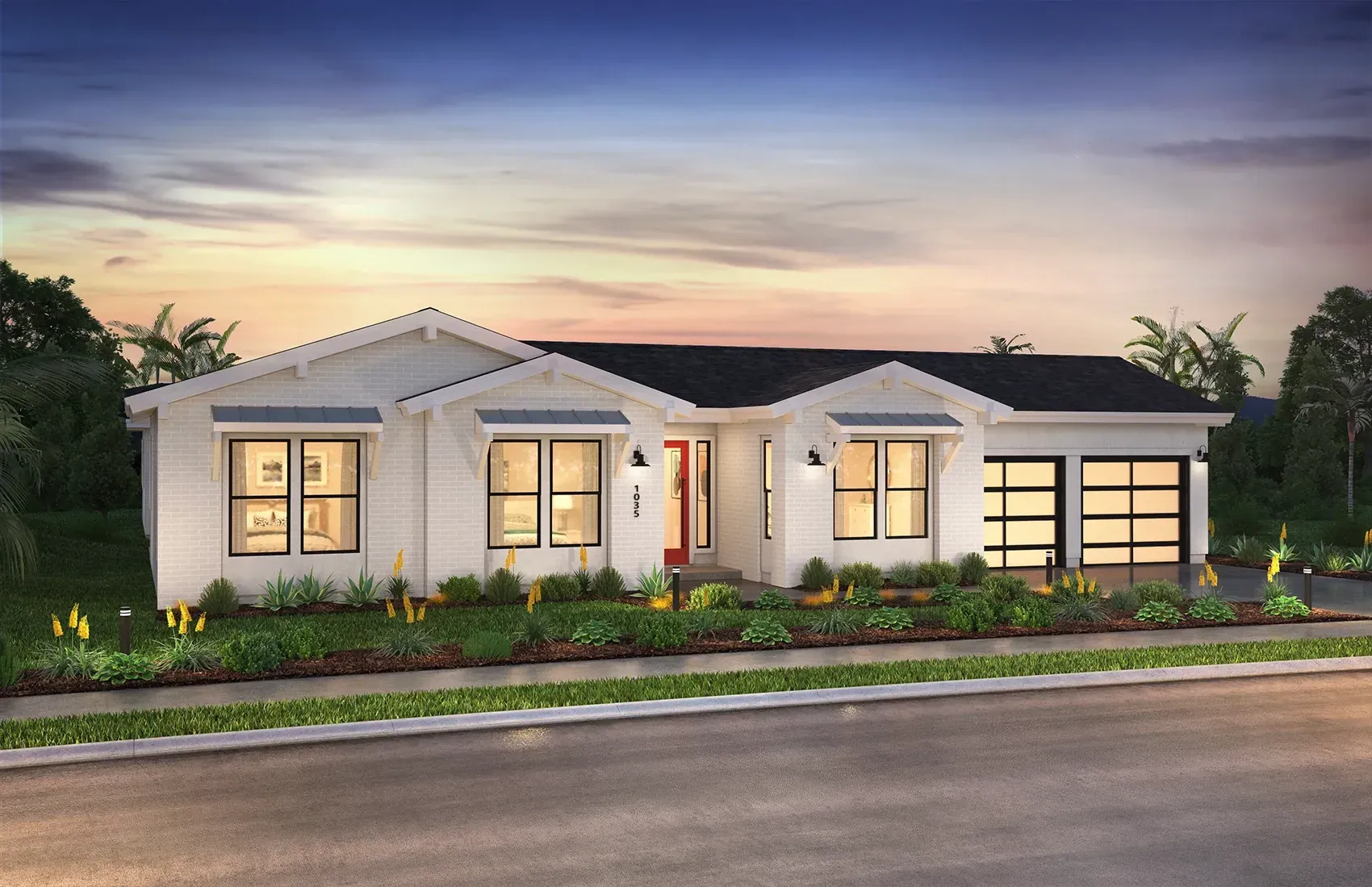 Exterior E, Homesite 4