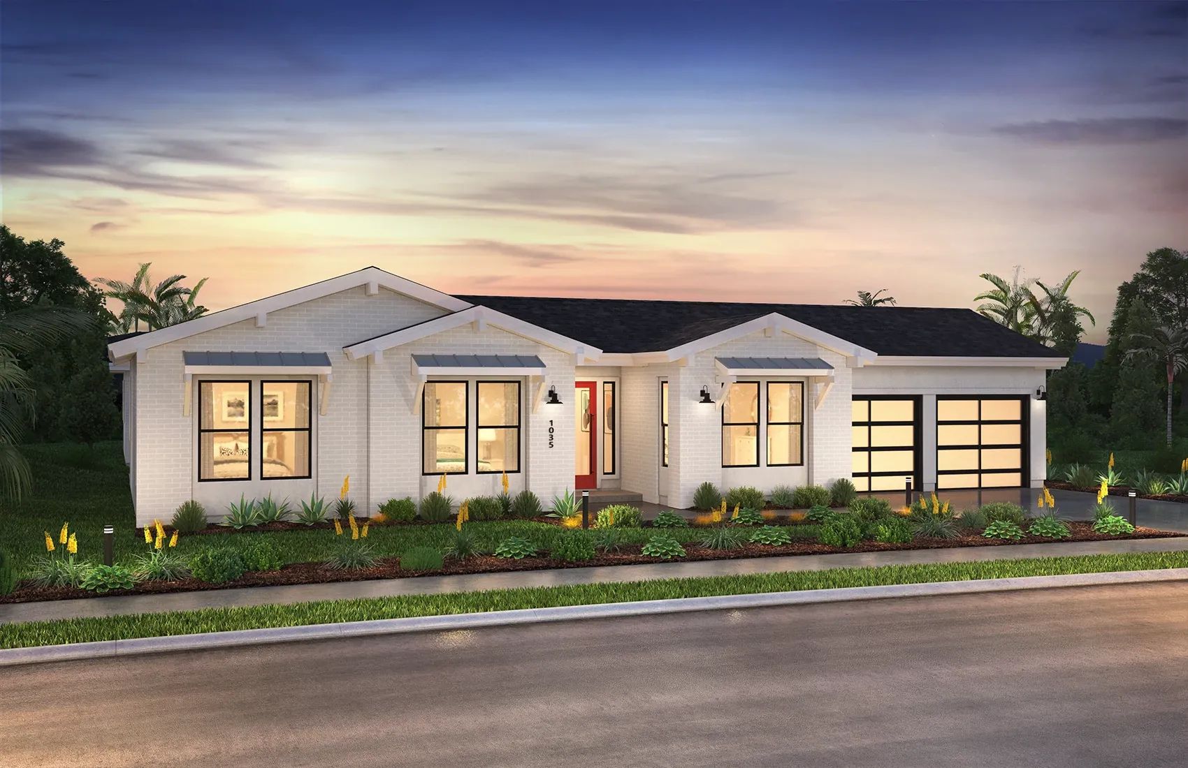 Exterior E, Homesite 4
