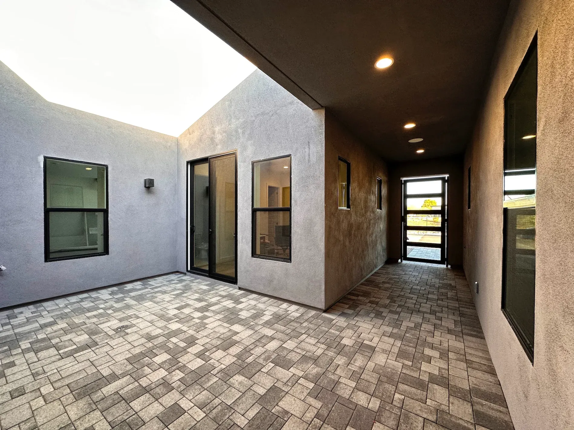 Entry Courtyard